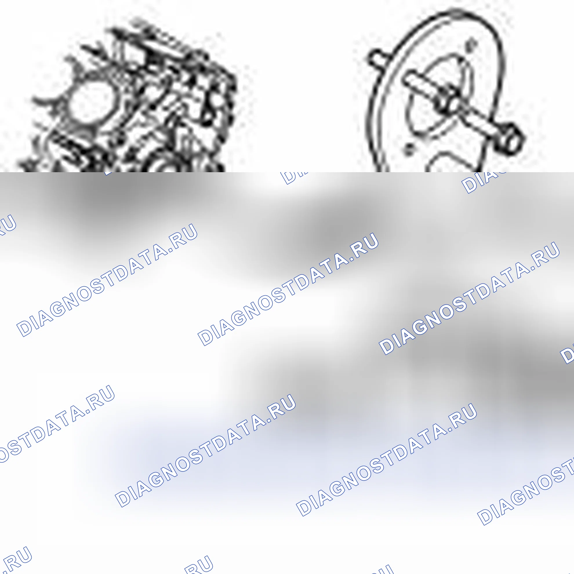 Рис. 437: Переднее уплотнение коленчатого вала. Volvo S80 II рестайлинг