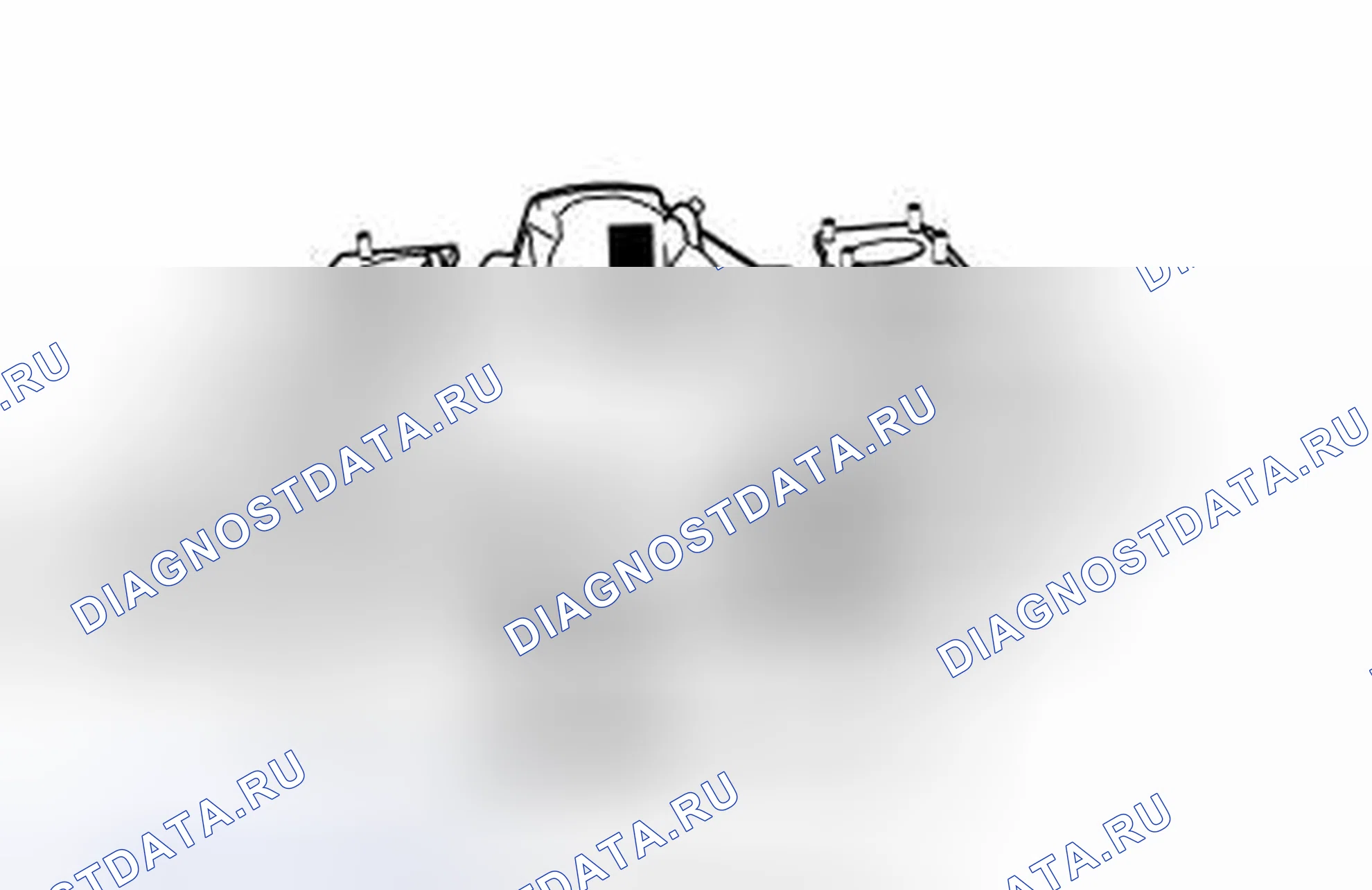 Рис. 56: ДЕМОНТАЖ. Volvo S80 II