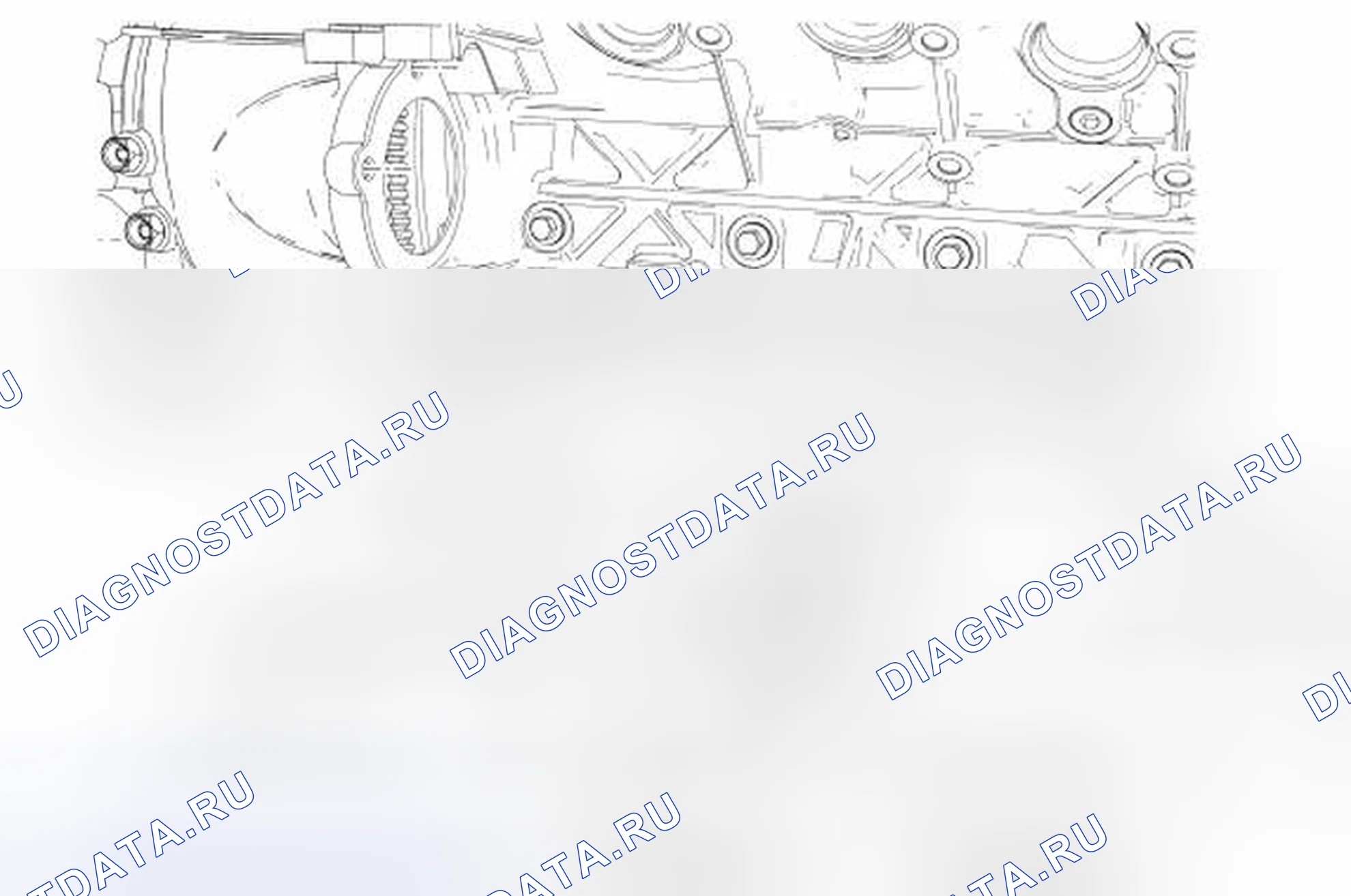 Рис. 27: Стартерный двигатель - 5.0л (4V), 6.2л (хтагx1) 2V. Ford F-150 XII