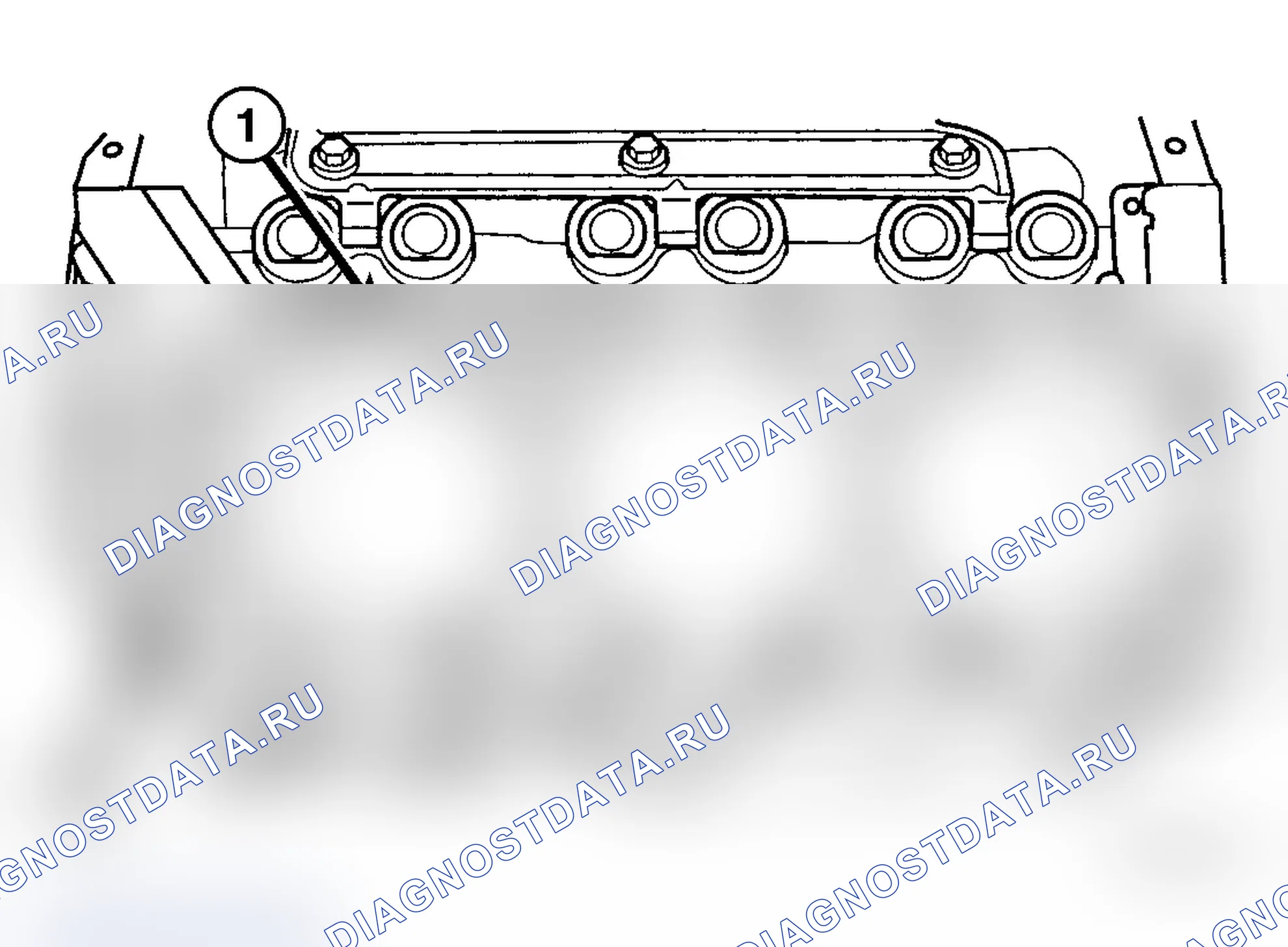Рис. 190: УСТАНОВКА - ГОЛОВКА ЦИЛИНДРА. Dodge Caravan IV