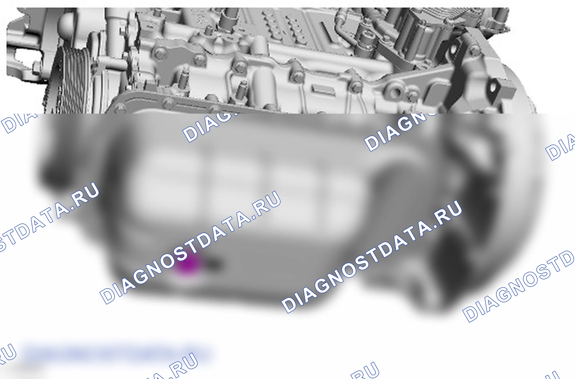 Разборка двигателя. Ford Grand C-MAX II рестайлинг