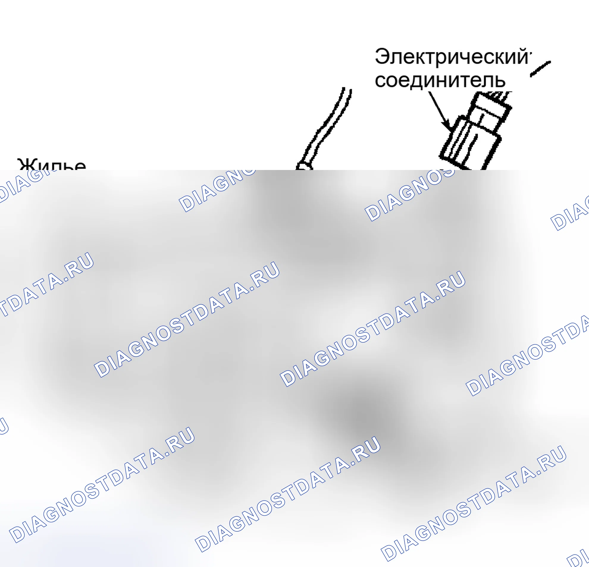 Рис. 3: Демонтаж и монтаж (кроме 2.0L и 2.5L). Pontiac Montana I