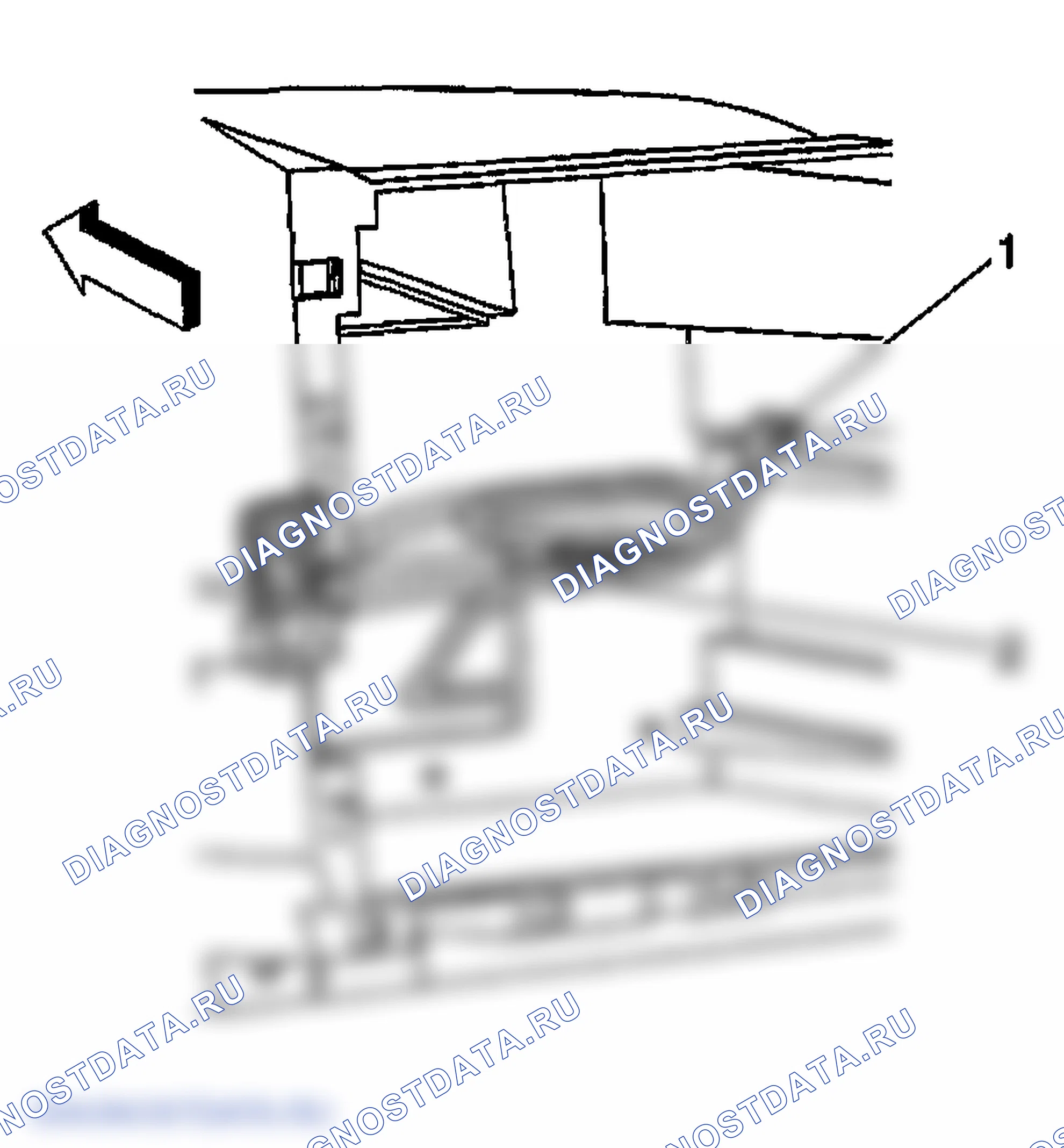 Рис. 16: Порядок демонтажа. GMC Savana Special G3500 