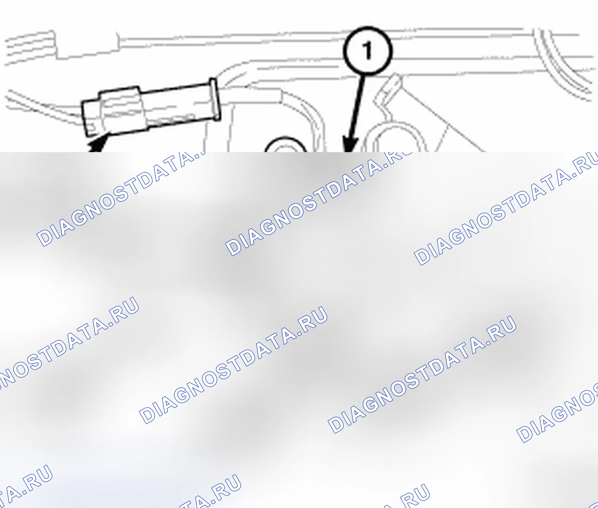 Рис. 127: ДВИГАТЕЛЬ - СКЛАДЫВАЮЩАЯСЯ ЗАЩЕЛКА ВЕРХНЕГО КОЛЛЕКТОРА. Dodge Avenger II