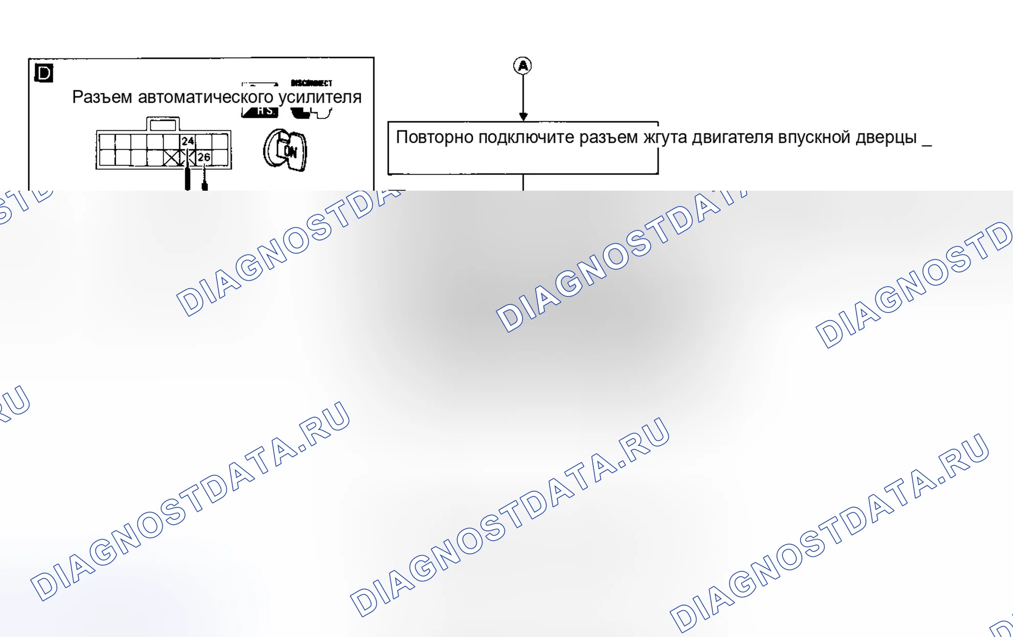 Рис. 20: Блок-схема диагностической процедуры 13 (2 из 2). Nissan Maxima J30