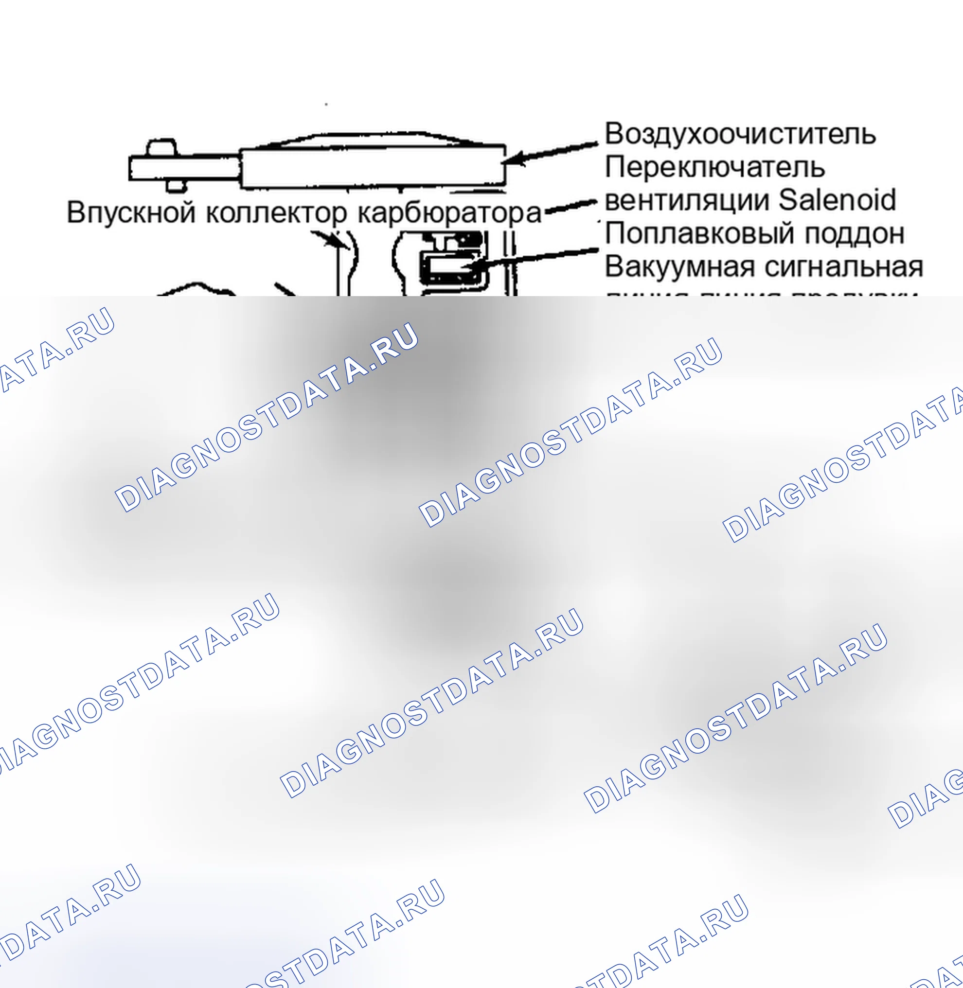Рис. 1. Система испарения топлива. Chevrolet Sprint I