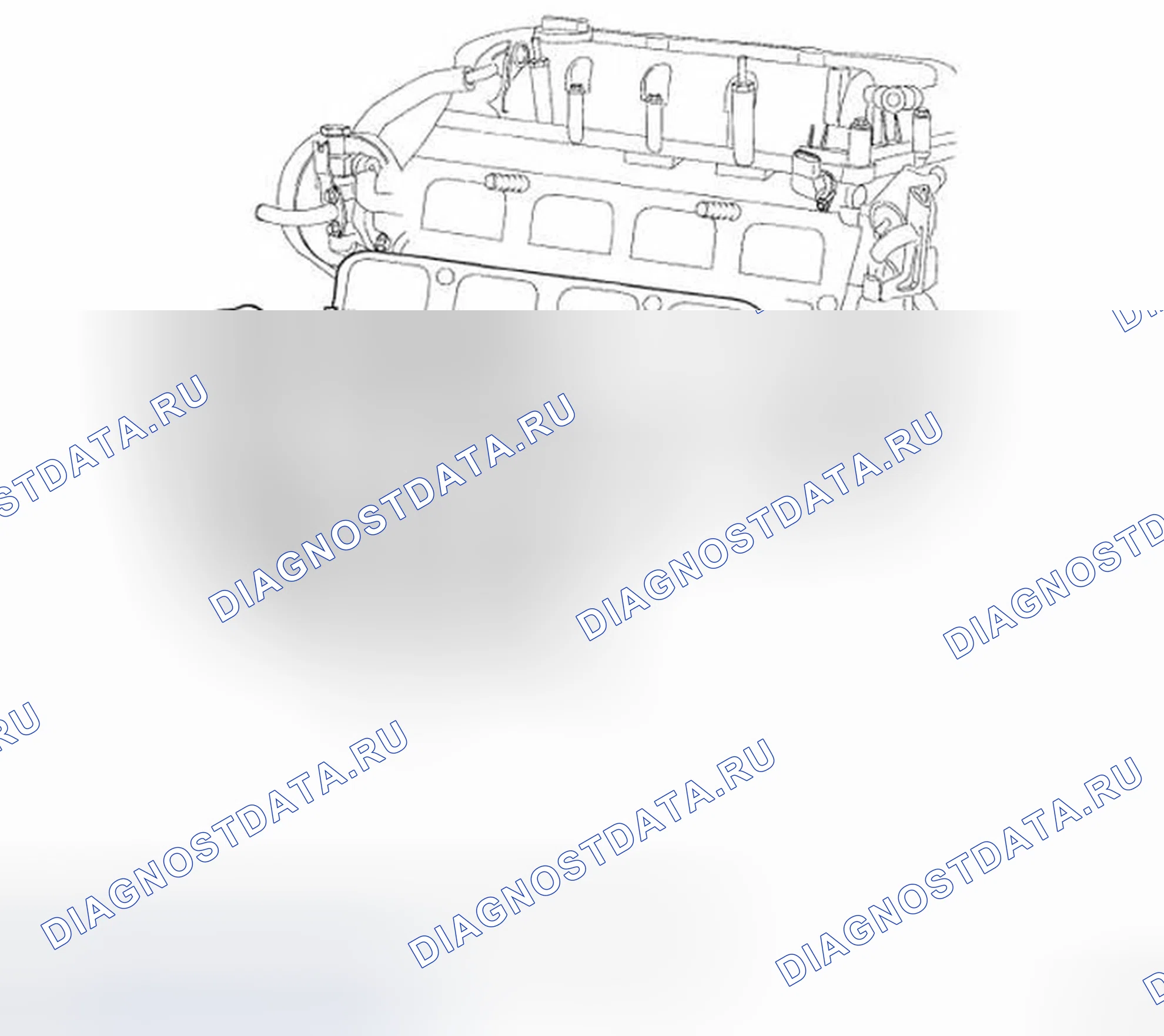 Рис. 94: ВПУСКНОЙ КОЛЛЕКТОР. Hyundai Sonata V рестайлинг