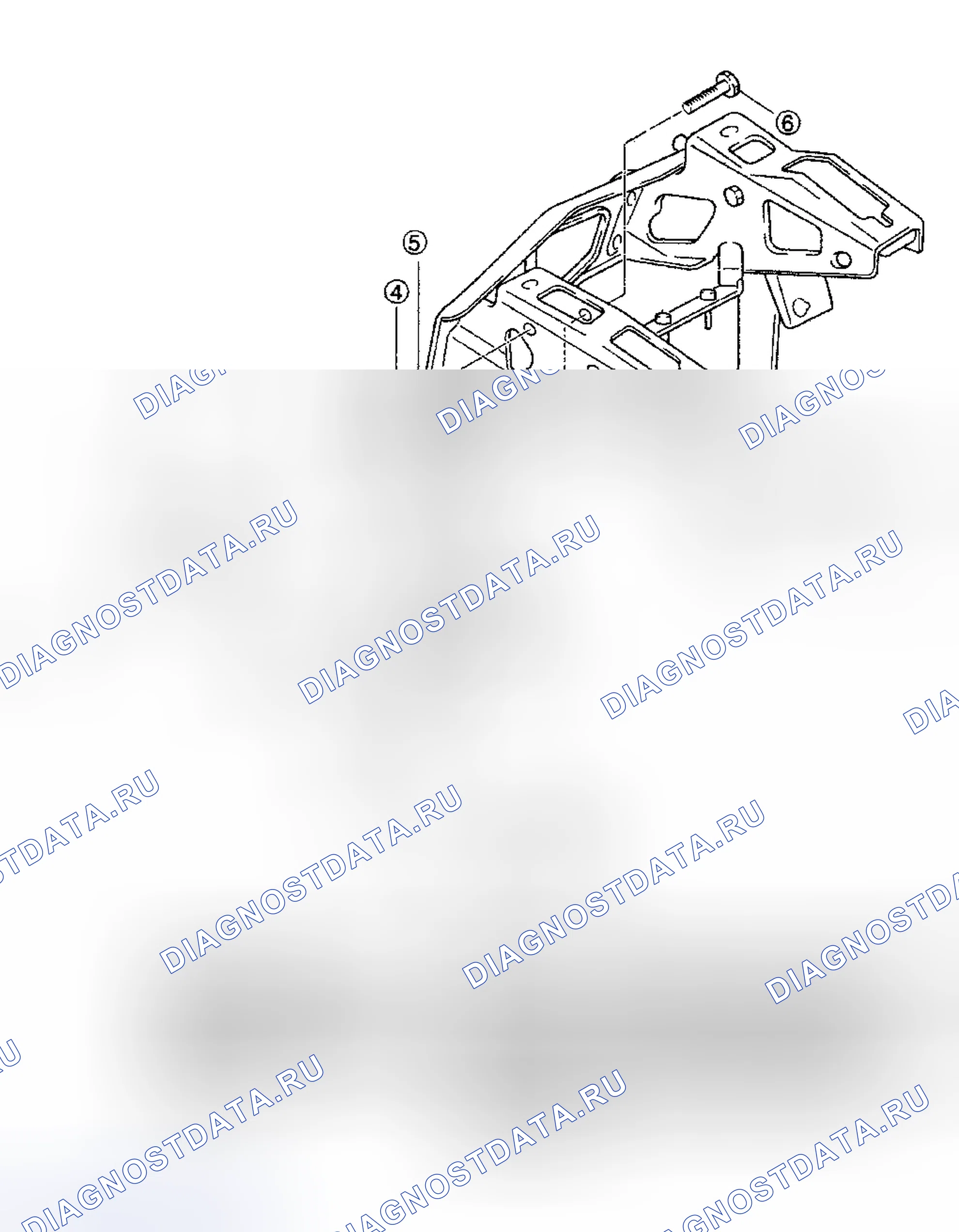 Рис. 1: Удаление (Sephia и Spectra). Geely Okavango I