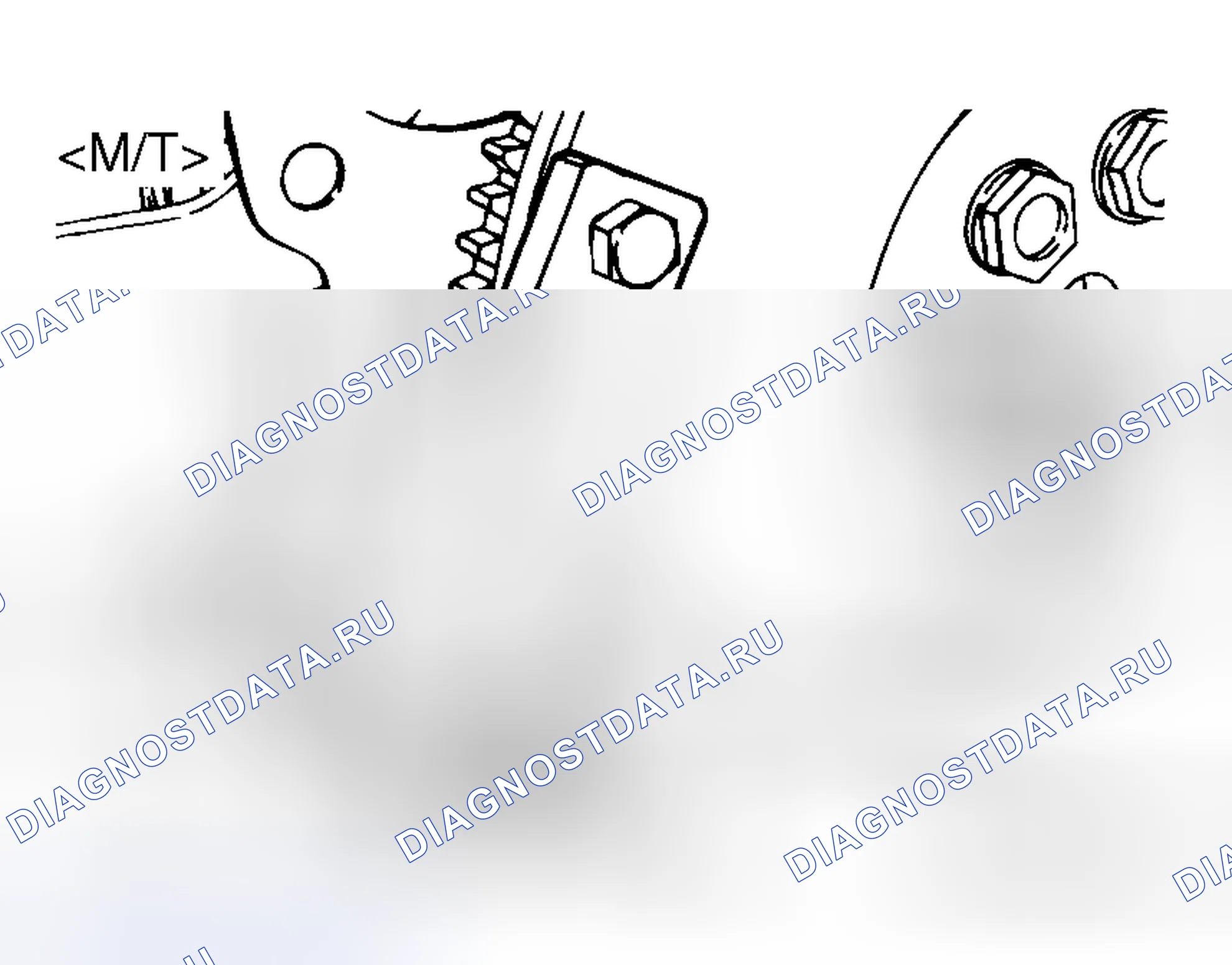 Рис. 288: > > F < < УСТАНОВКА БОЛТА МАХОВИКА / ВЕДУЩЕГО ДИСКА. Honda Envix I