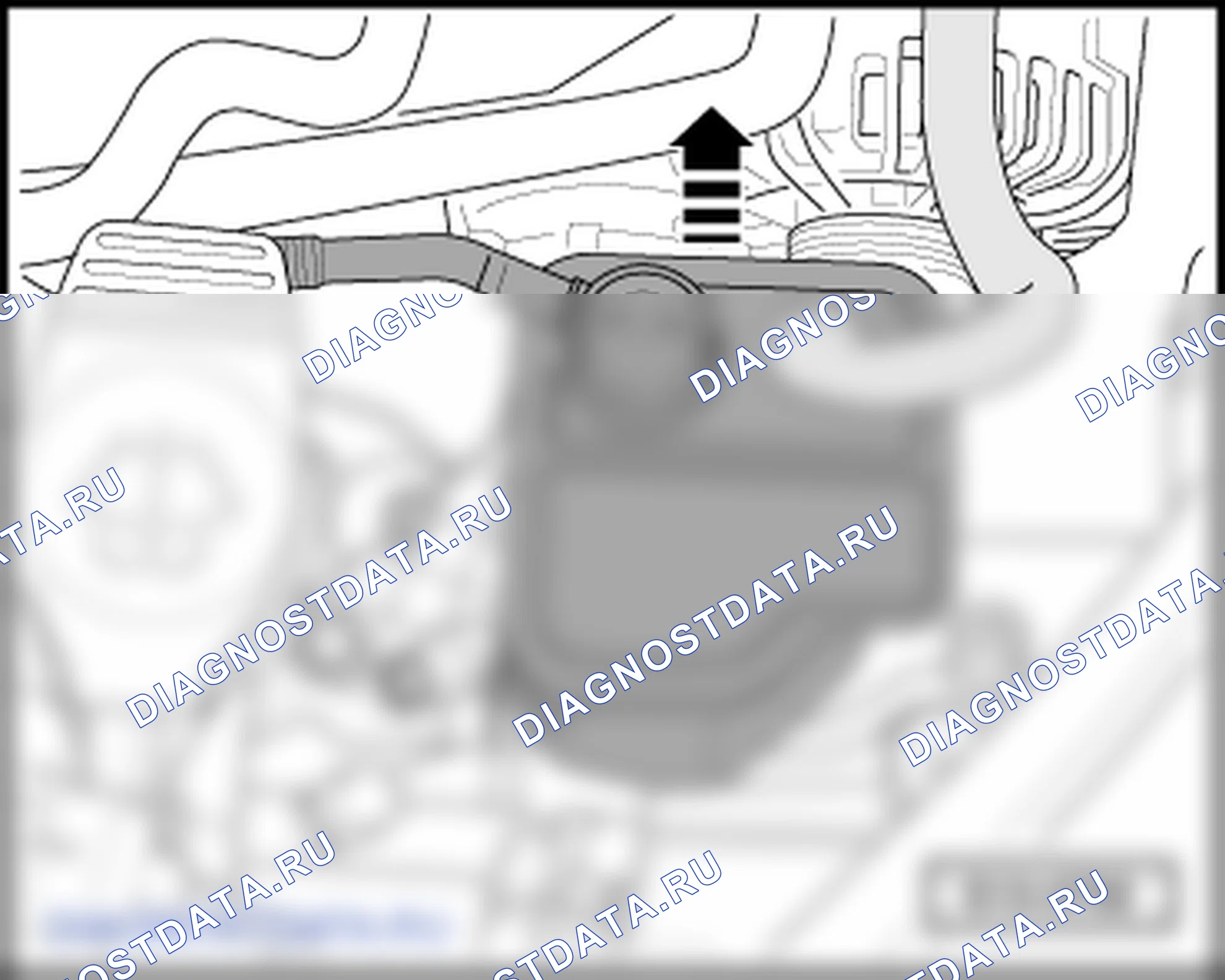 Блок цилиндров - сторона шкива. Skoda Octavia Ii