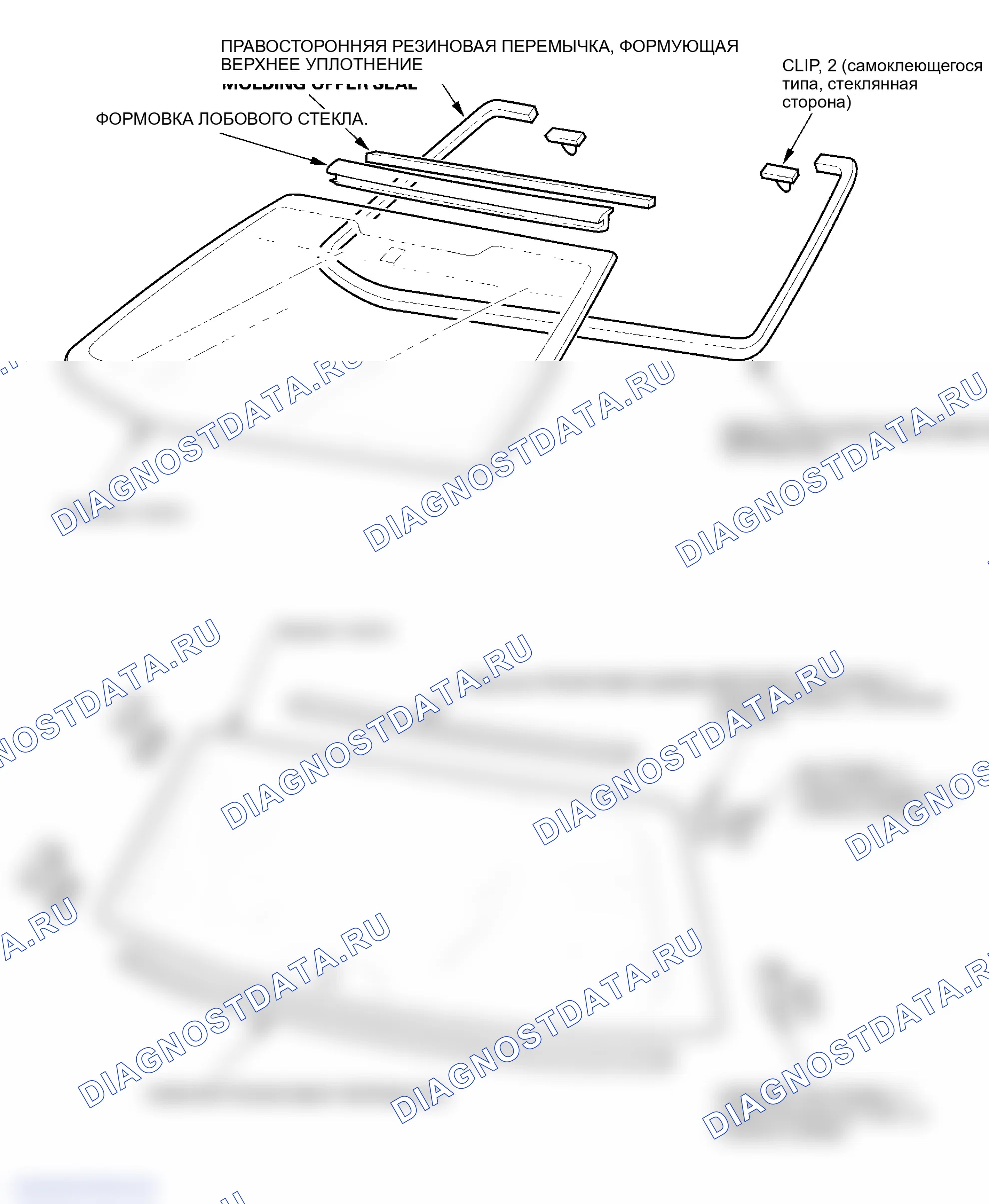 Рис. 1: Указатель расположения компонентов. Honda Odyssey III