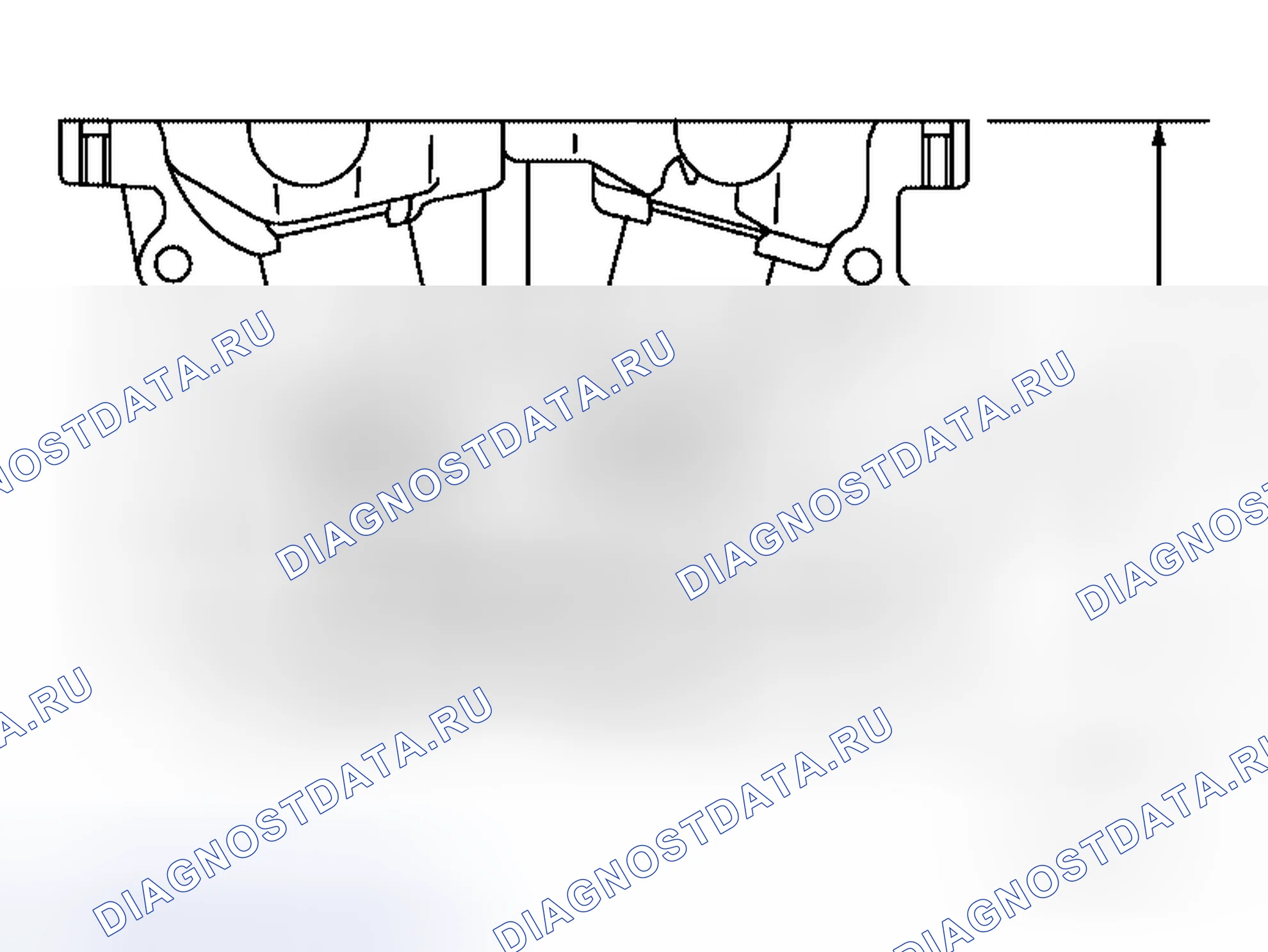 Рис. 307: ГОЛОВКА ЦИЛИНДРА. Honda Jazz AA I