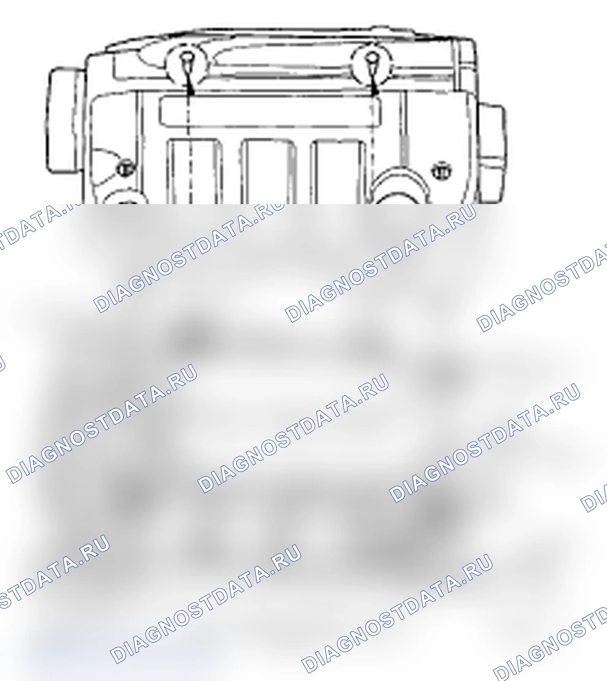 Рис. 2: Демонтаж. Acura RL II