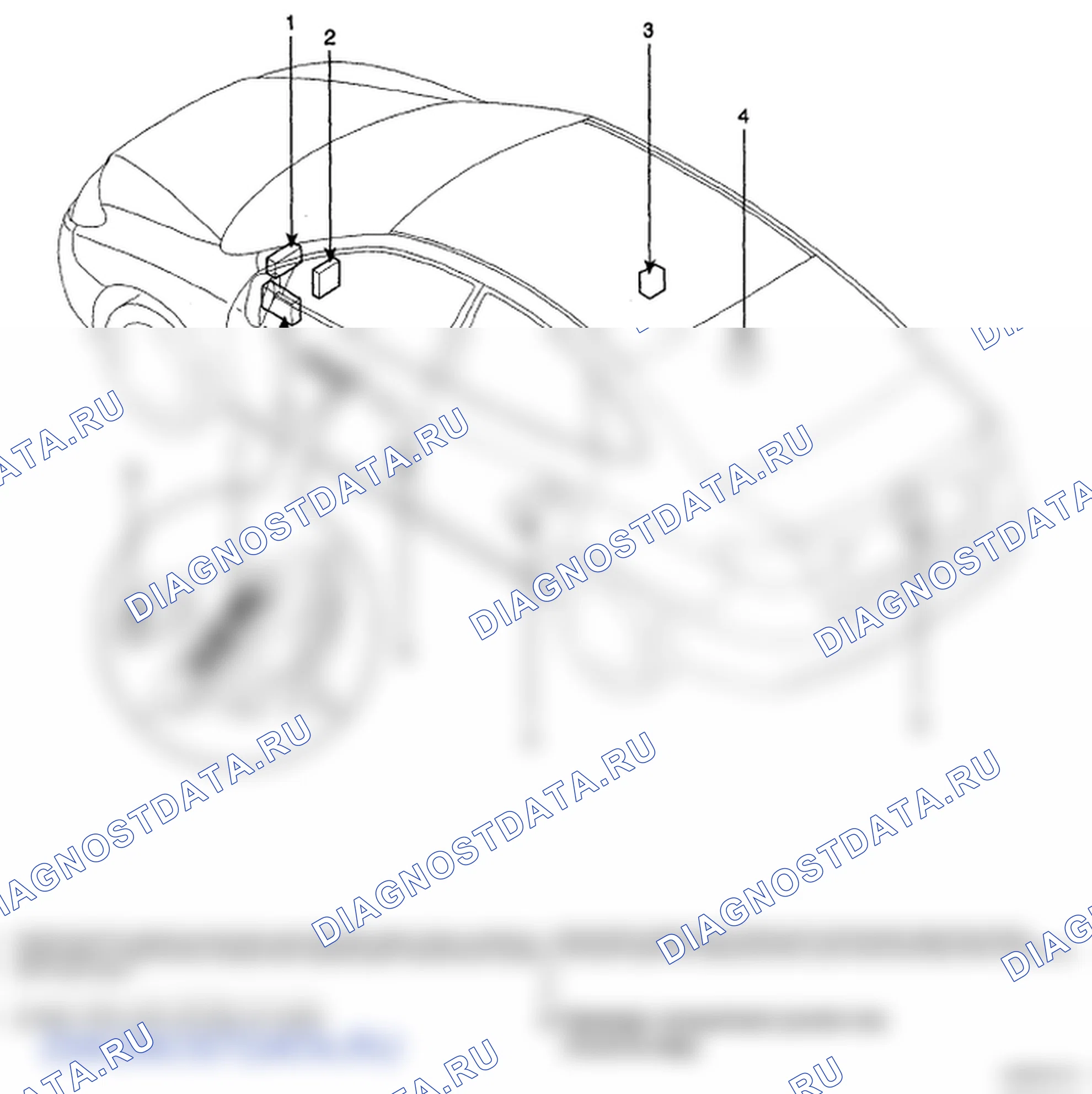 Рис. 80: РАСПОЛОЖЕНИЕ КОМПОНЕНТОВ. Hyundai Elantra IV