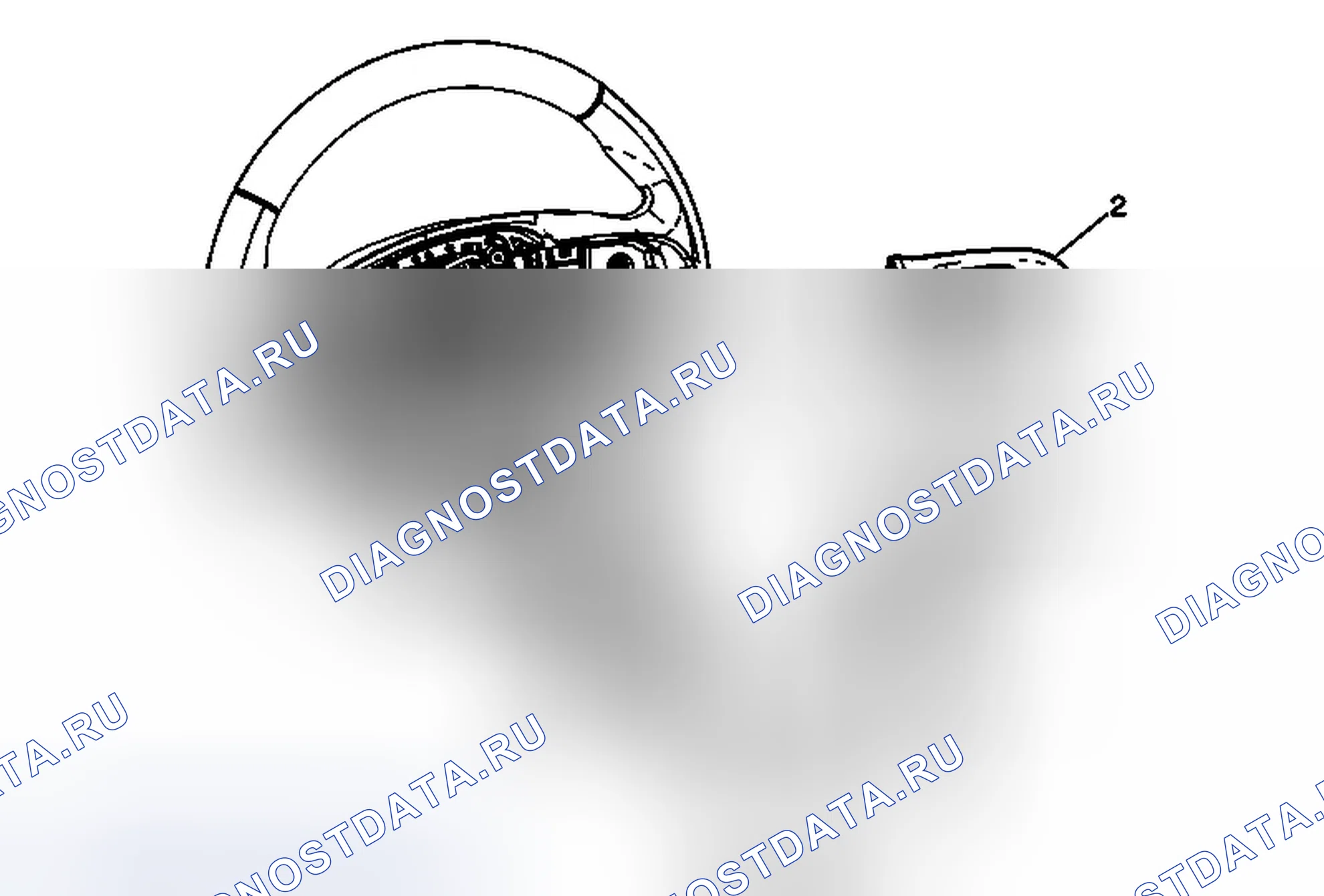Рис. 33: Замена переключателя управления радио и телефоном (NP5). Chevrolet Equinox II