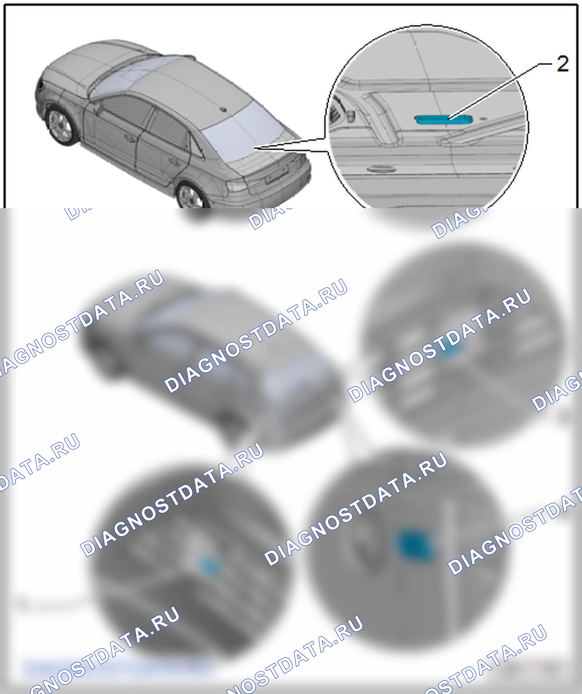 Светильники. Audi A3 8V