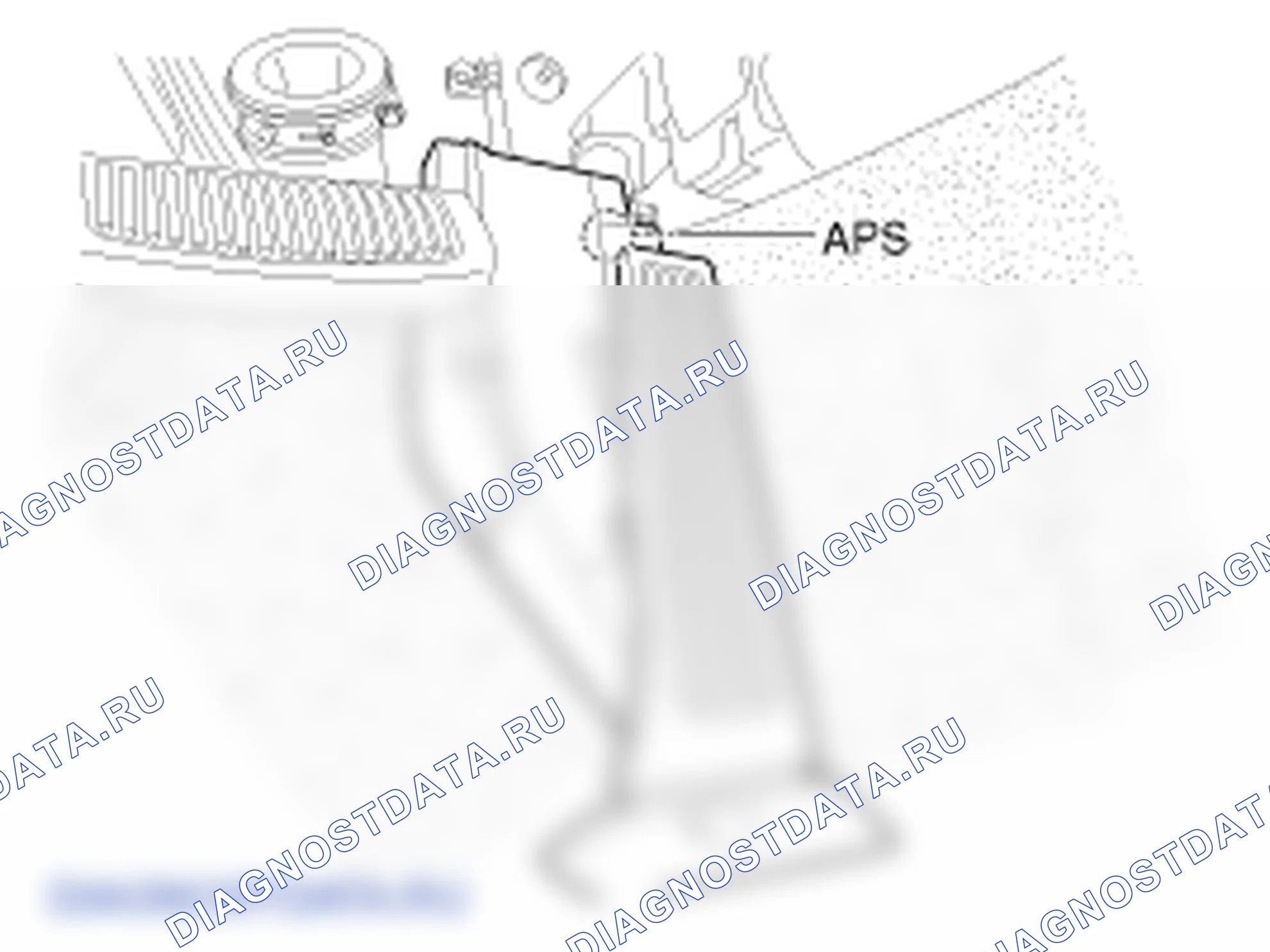 Описание: Датчик положения акселератора (APS). Hyundai Genesis(Bh)-U.S. I