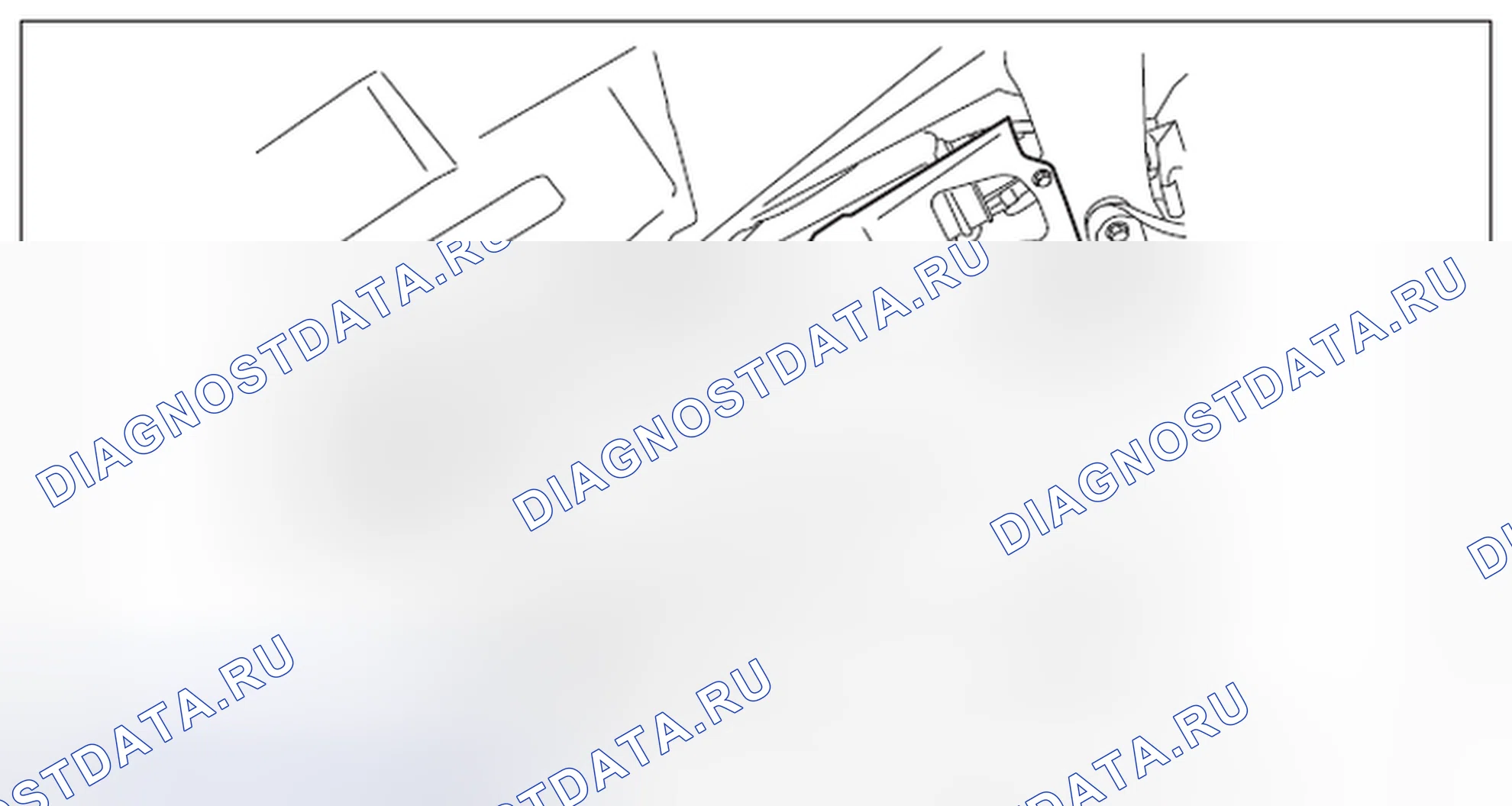 Рис. 756: ДЕМОНТАЖ. Subaru Legacy BM/BR рестайлинг