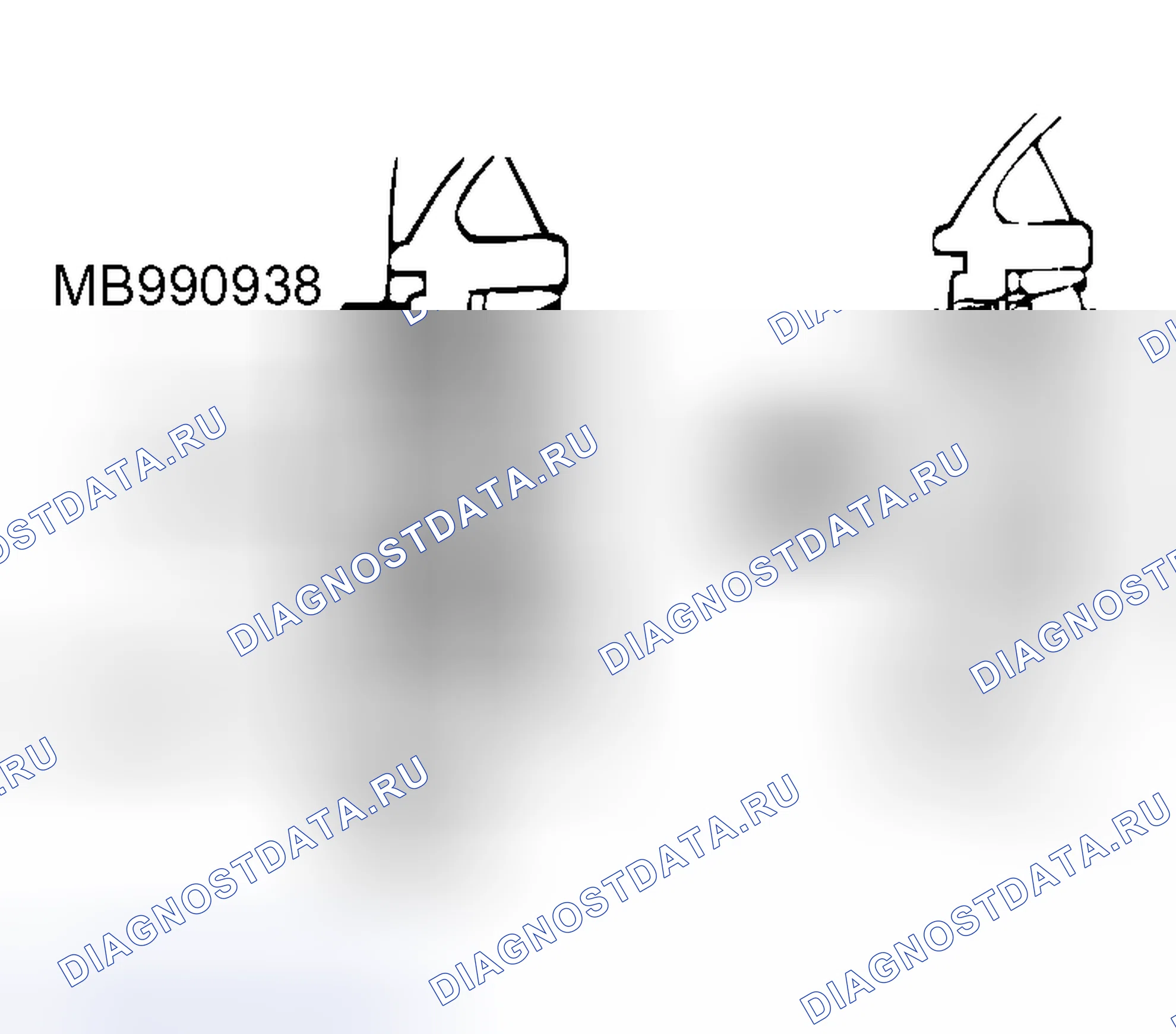 Рис. 108: > > A < < ПРЕСС-ФИТИНГ МАСЛЯНОГО УПЛОТНЕНИЯ. Mitsubishi Lancer IX рестайлинг