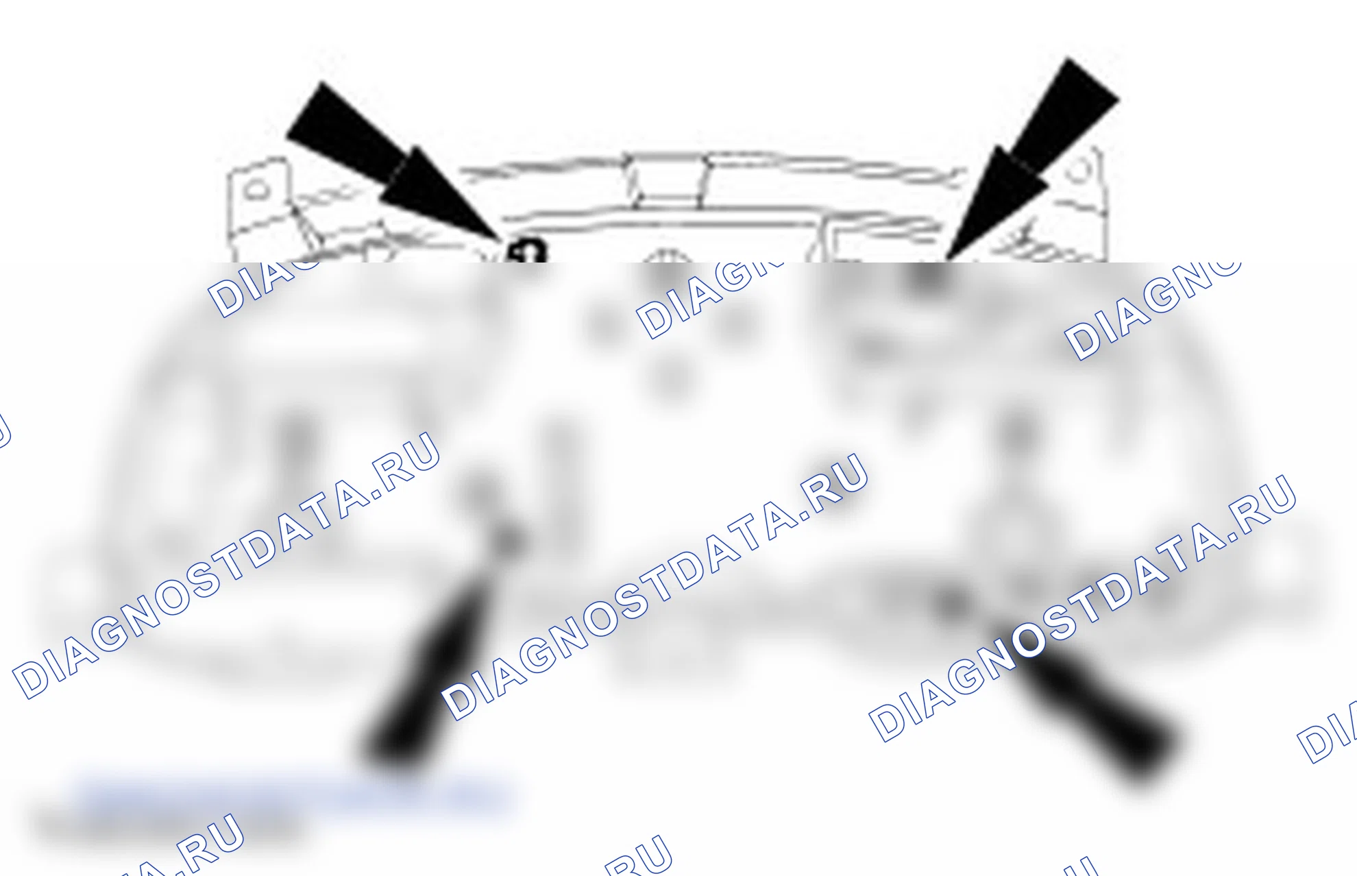 Разборка и сборка щитка приборов. Ford Transit VI