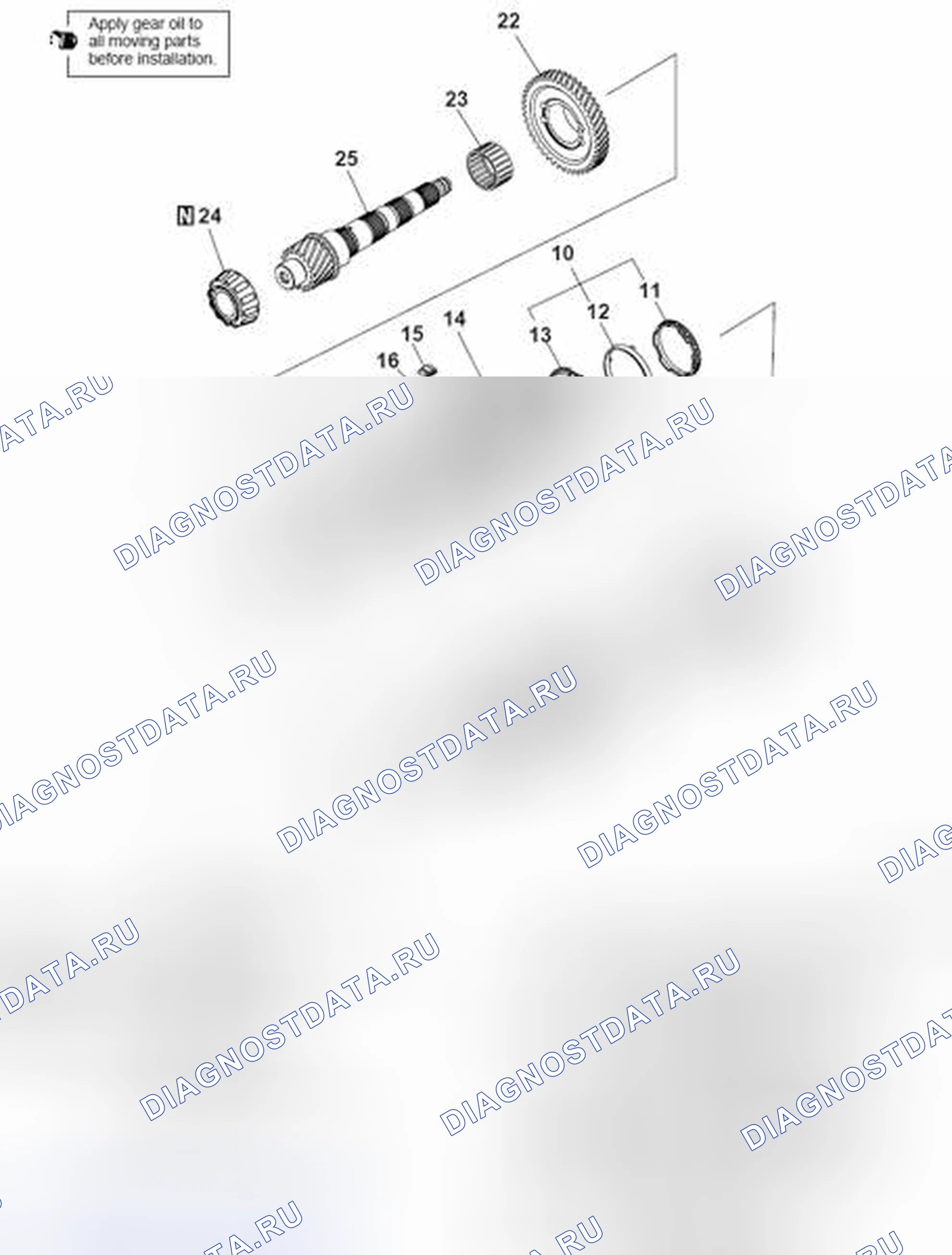 Рис. 71: РАЗБОРКА И СБОРКА. Mazda MX-5 NB