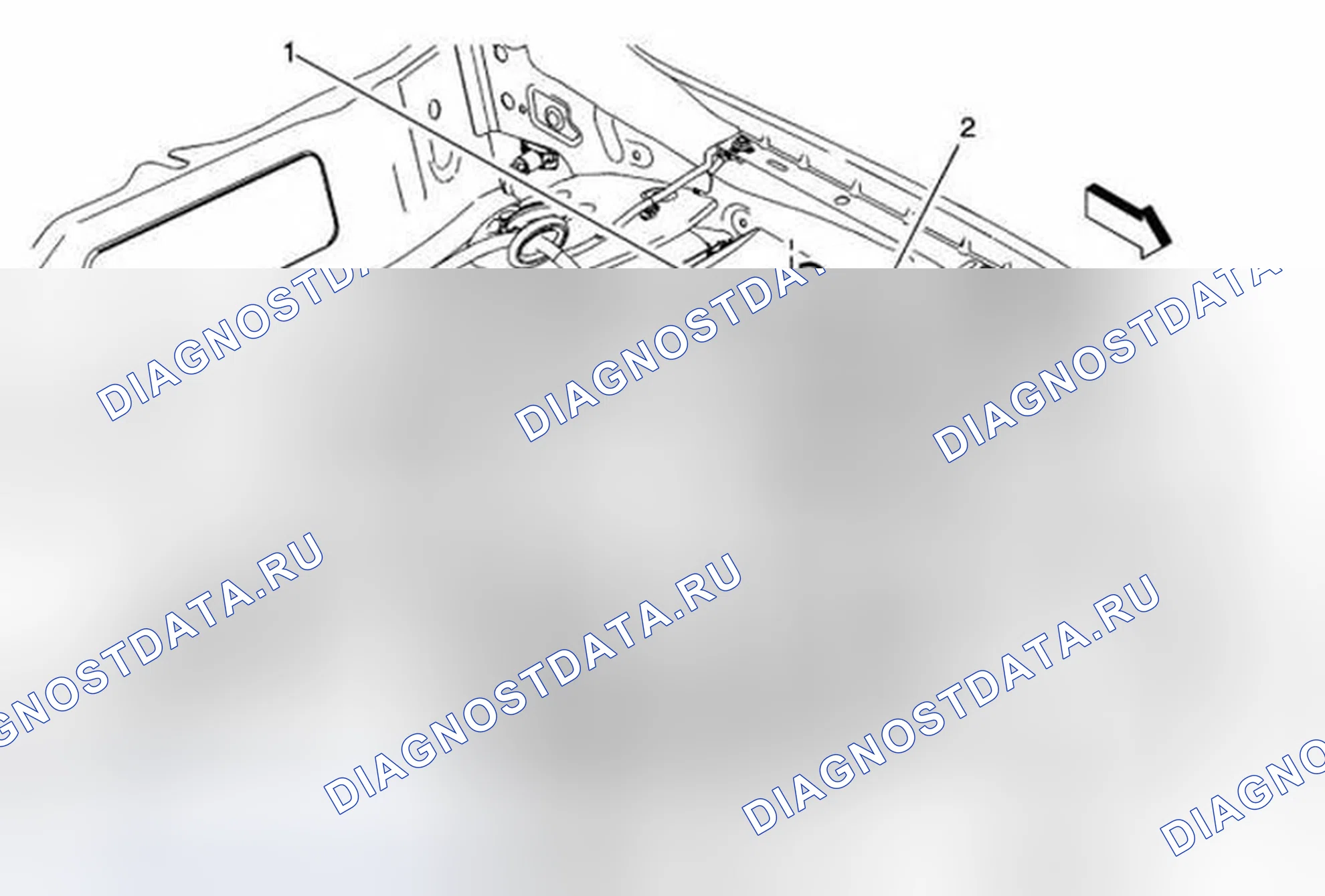 Рис. 10: Отсоединение и подключение отрицательного кабеля аккумулятора. Chevrolet Sonic I