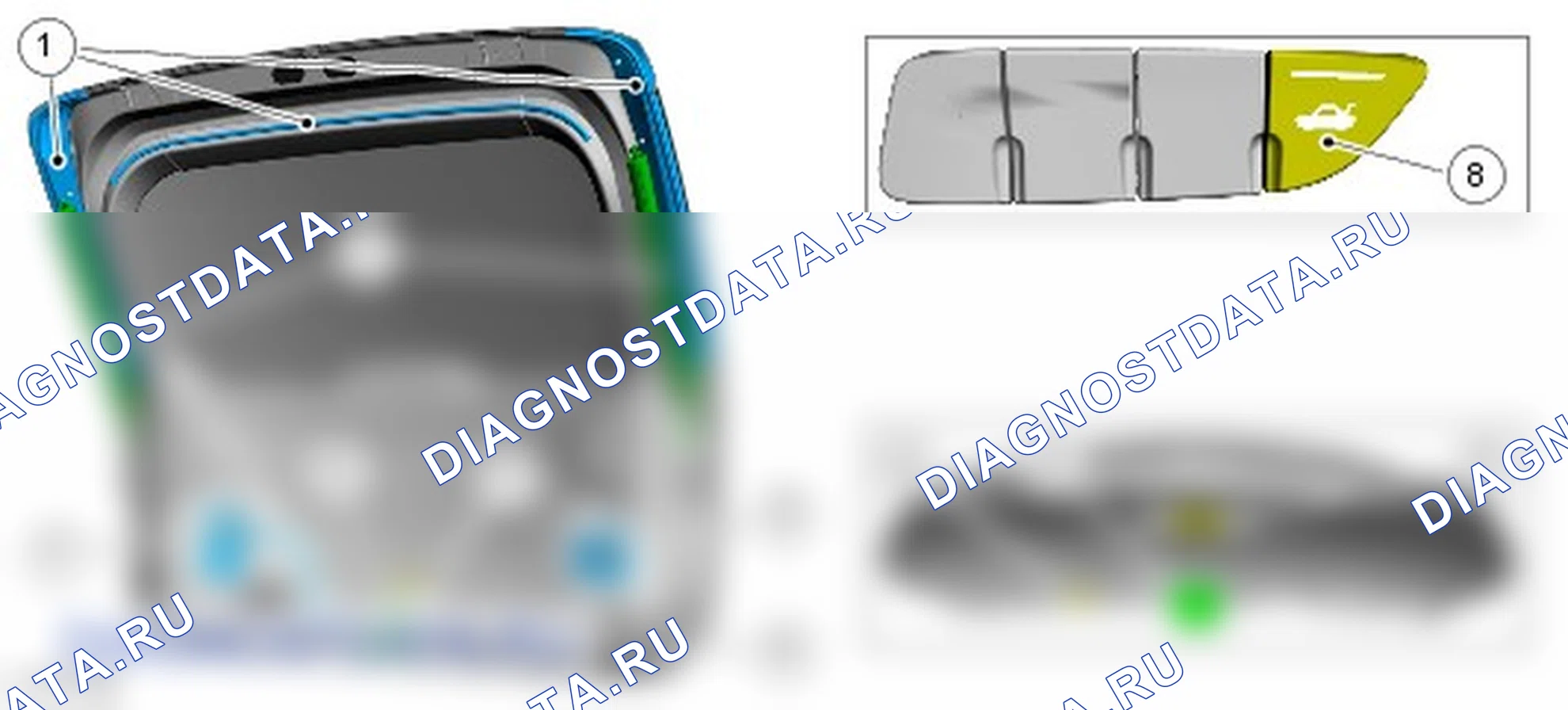 Ручки, замки, защелки и системы входа: описание и работа. Ford Grand C-MAX II