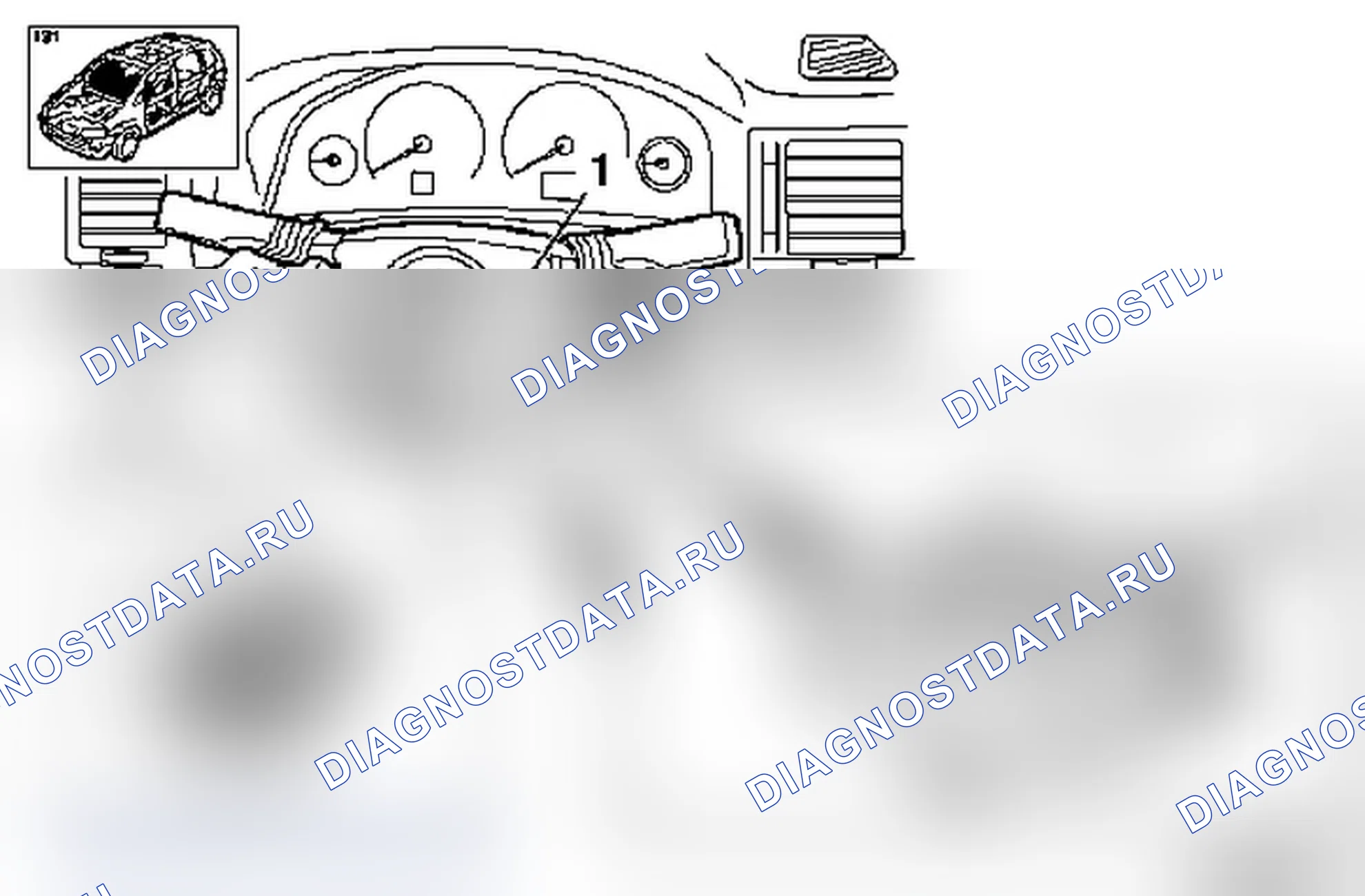 Замена контактного блока подушки безопасности. Opel Vectra C