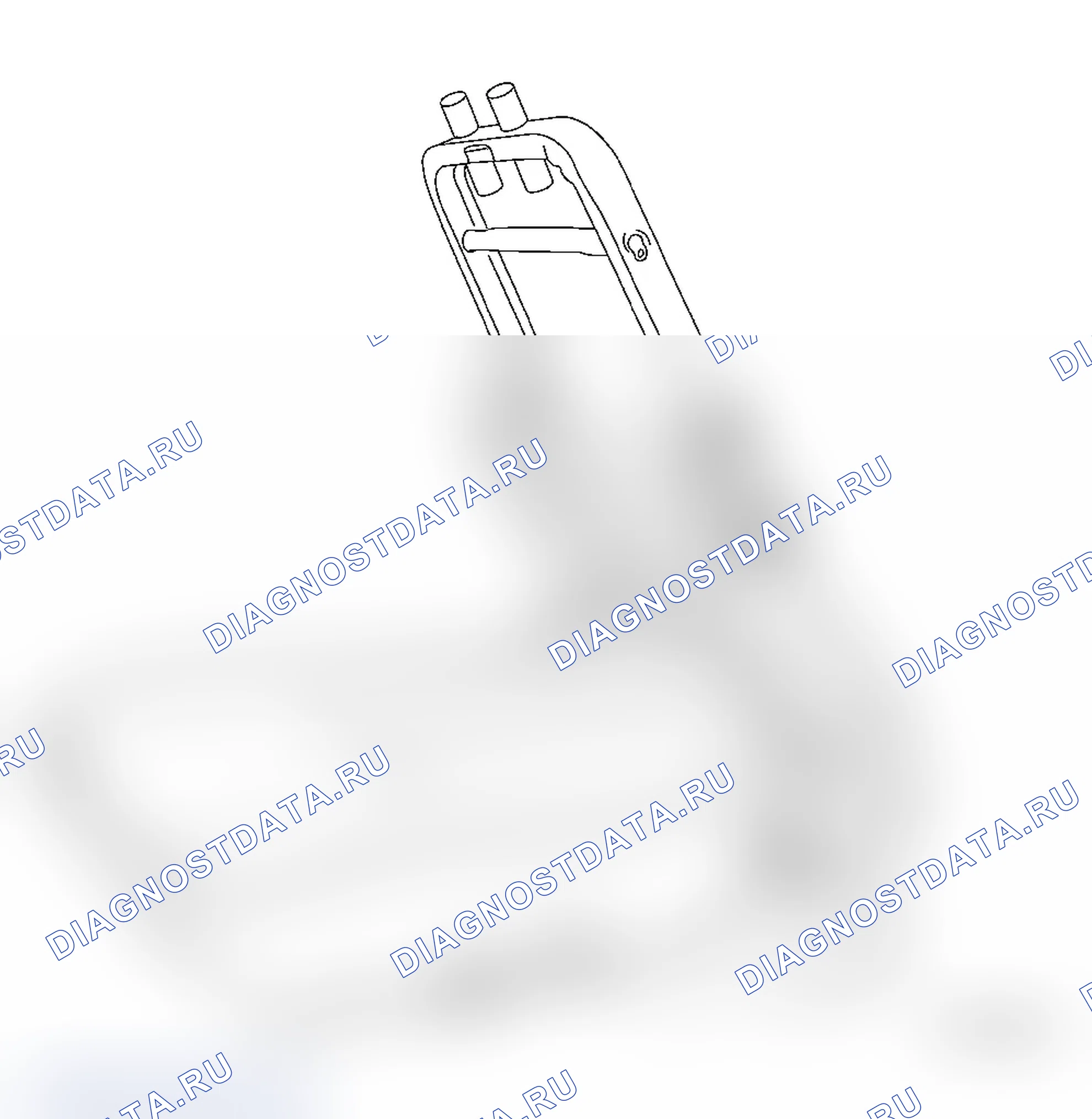 Рис. 468: ДЕМОНТАЖ. Dodge Caravan IV