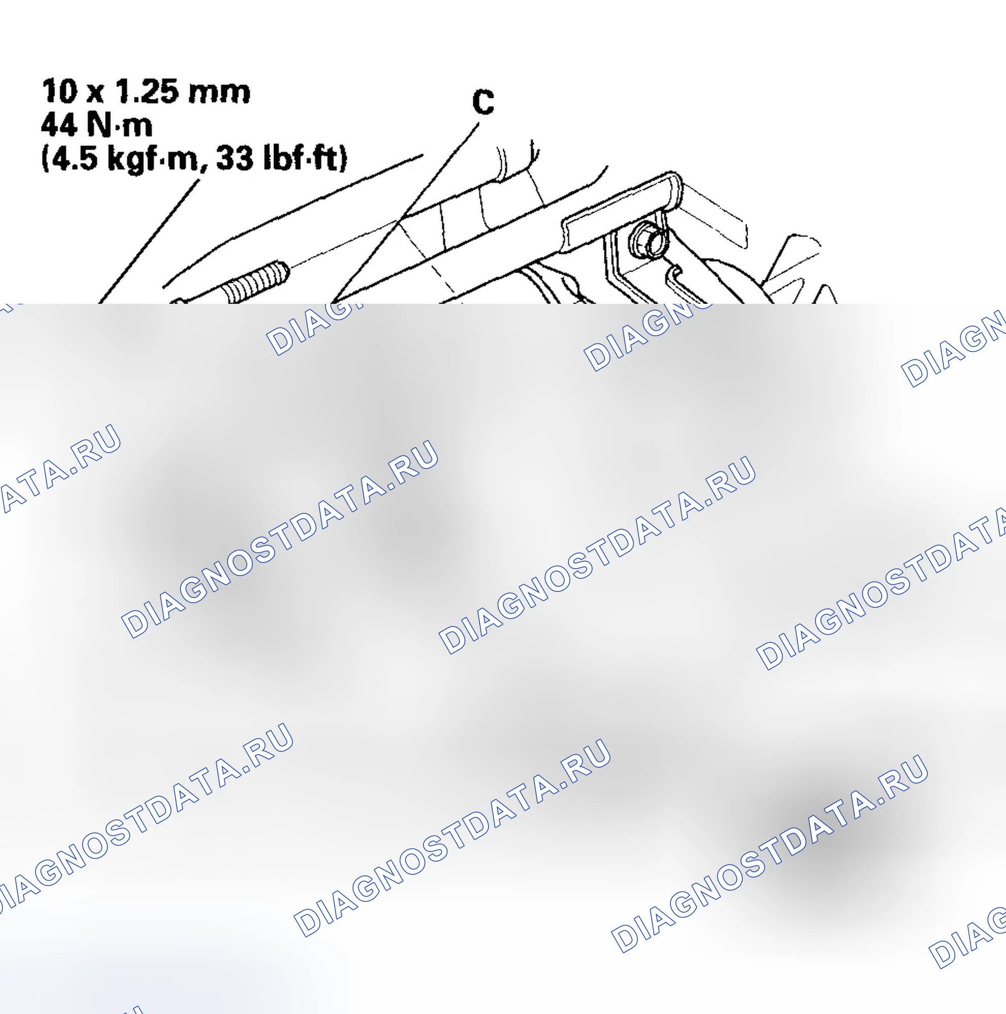 Рис. 46: Демонтаж. Honda Accord VII