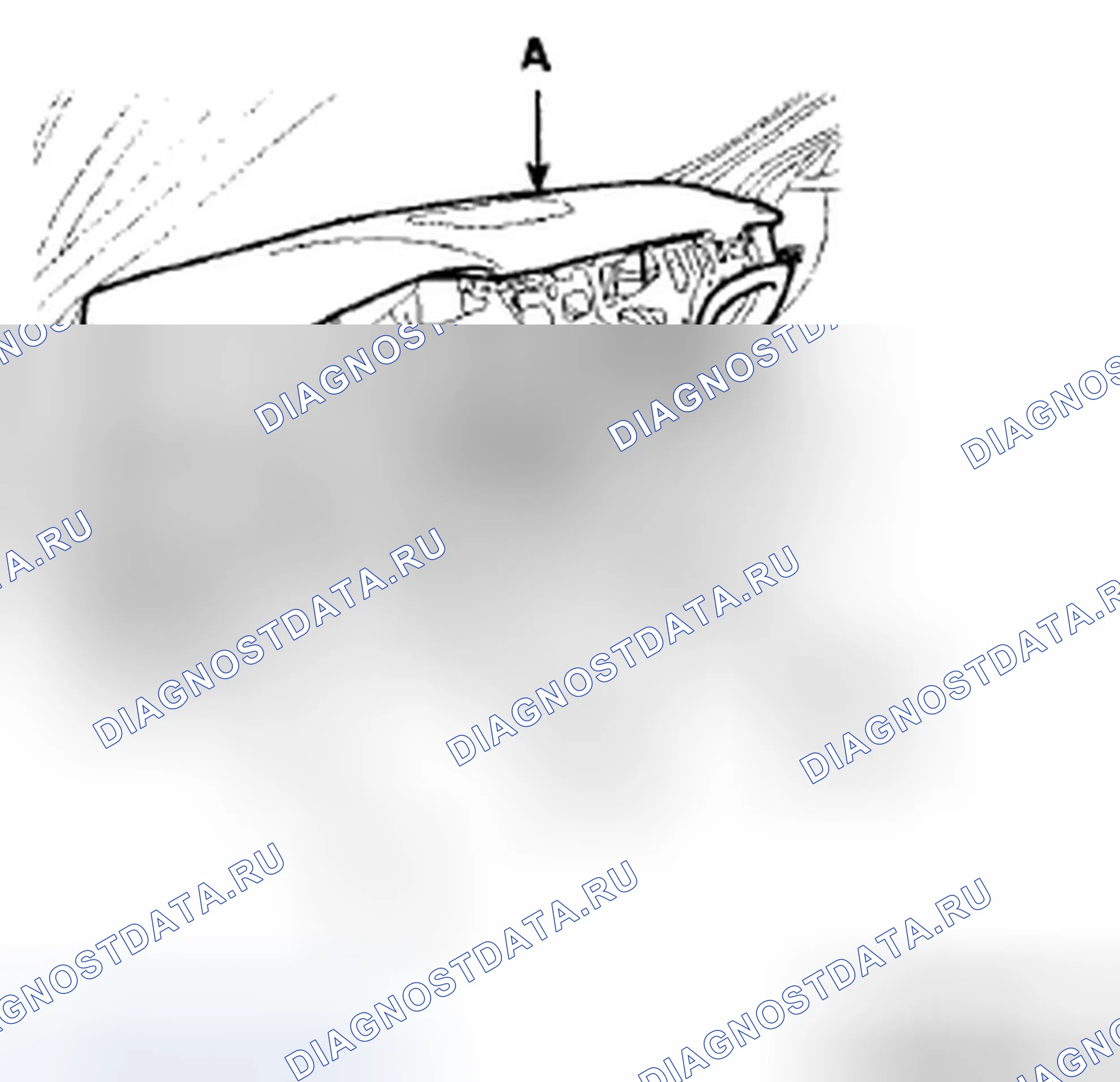 Рис. 71: Блок AFLS. Hyundai Genesis I