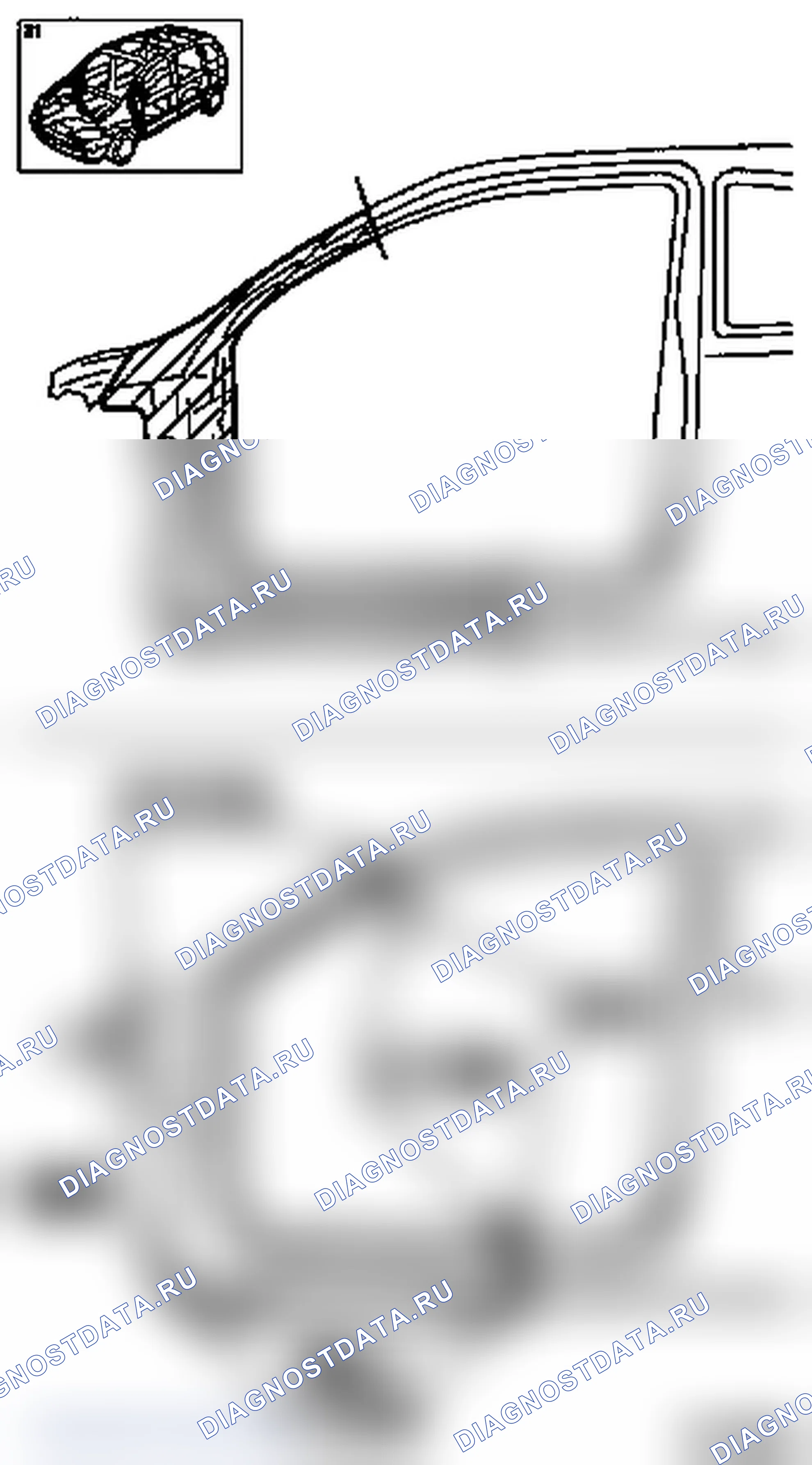 Замена передней стойки - модели F 08, F 08 & W5L, F 68. Opel Corsa C