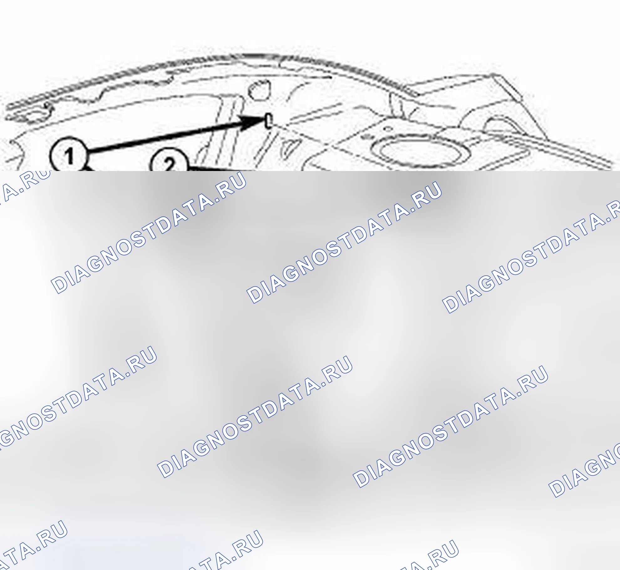 Рис. 347: НИЖНИЙ. Chrysler 200 I