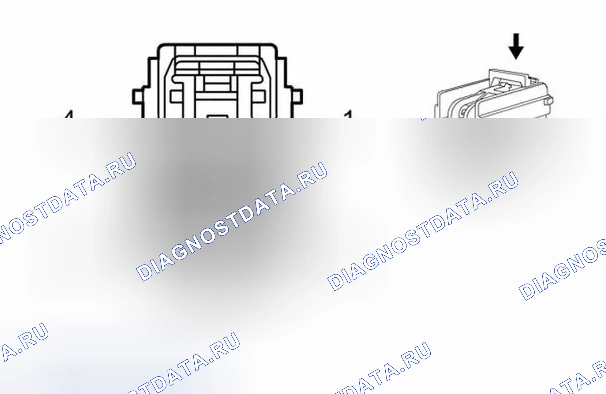 Рис. 381: Радио / Кондиционирование дисплей X2 (БПЛА или U2x или U2y). Cadillac CTS II