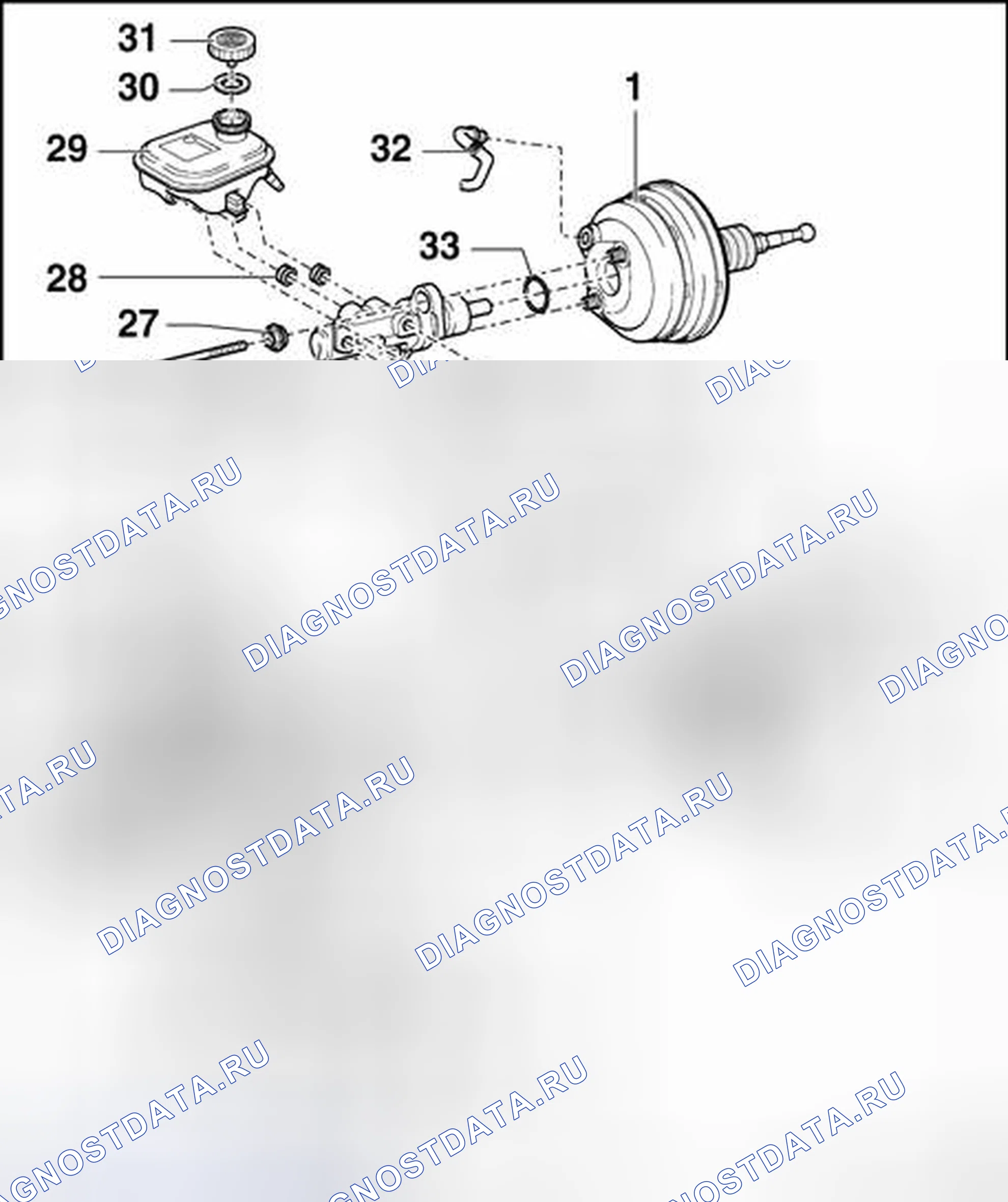 Рис. 194: ABS / EDL / ASR / ESP Bosch 5.3, обзор сборки с 2000 модельного года - Автомобили от VIN 3b Y 000 001. Volkswagen Passat B5 рестайлинг