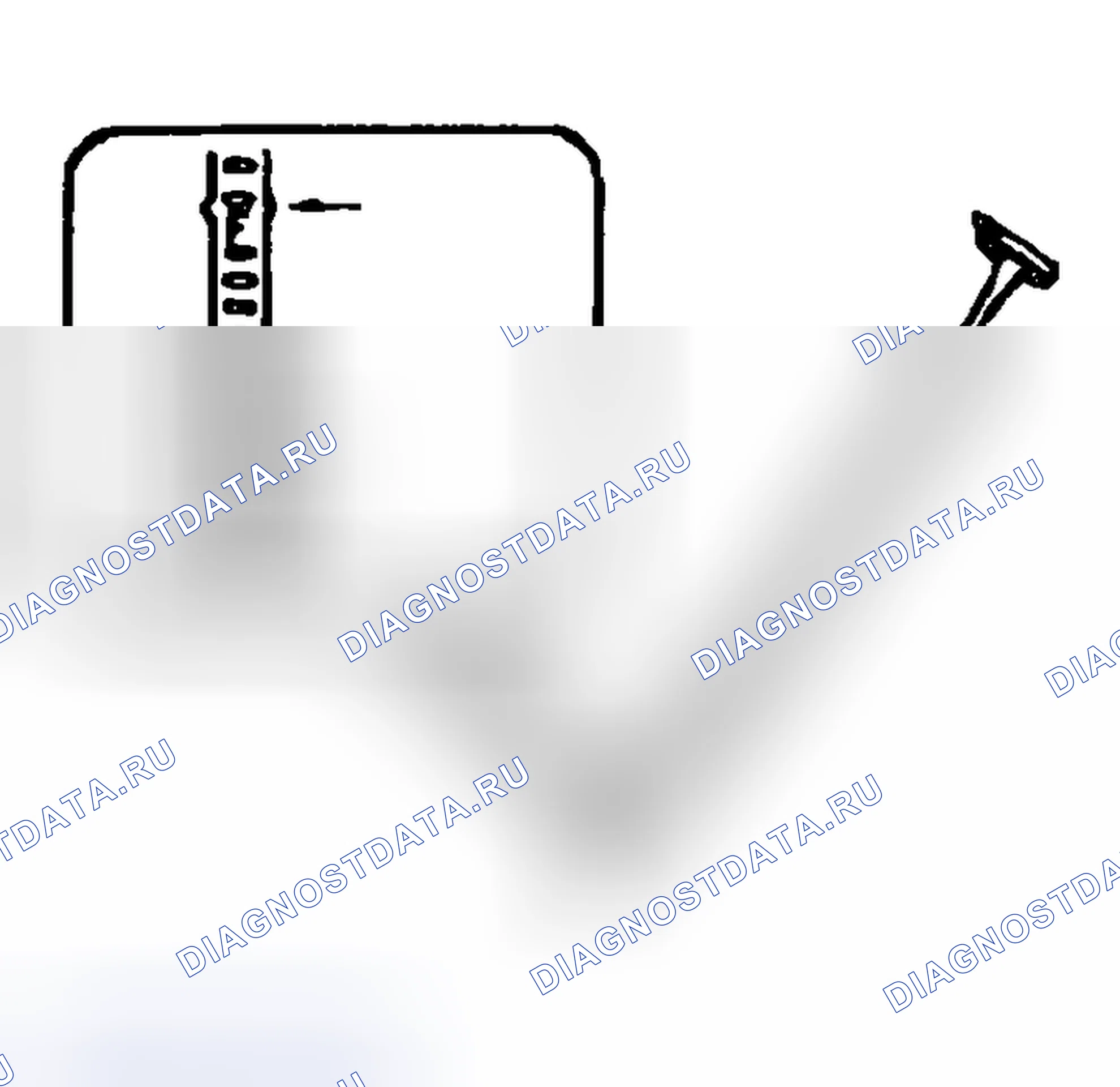 Рис. 249: УРОВЕНЬ (ДВИГАТЕЛЬ ХОЛОДНЫЙ). Geely Xingyue L I