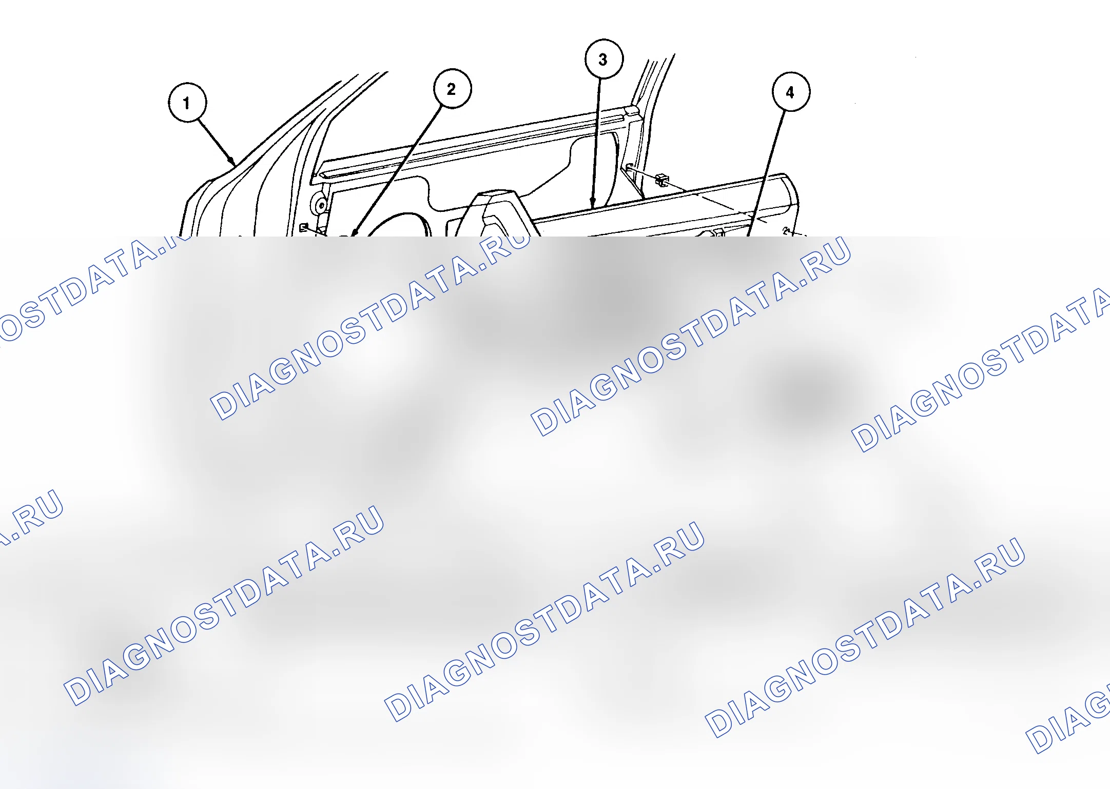 Рис. 14: Удаление (городской автомобиль). Mercury Sable II