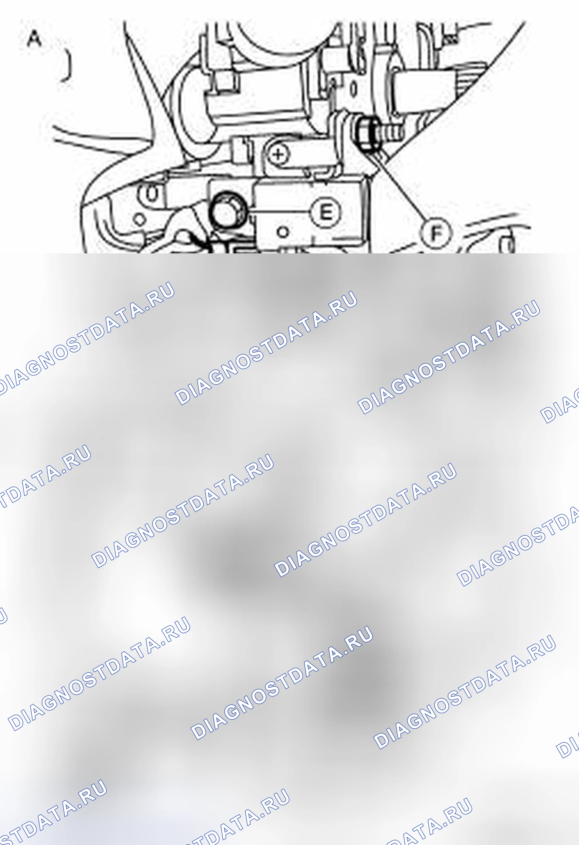 Рис. 100: ДЕМОНТАЖ. Honda Passport I