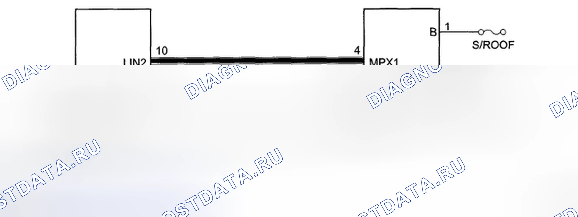 Рис. 459: электросхема. Toyota Highlander II
