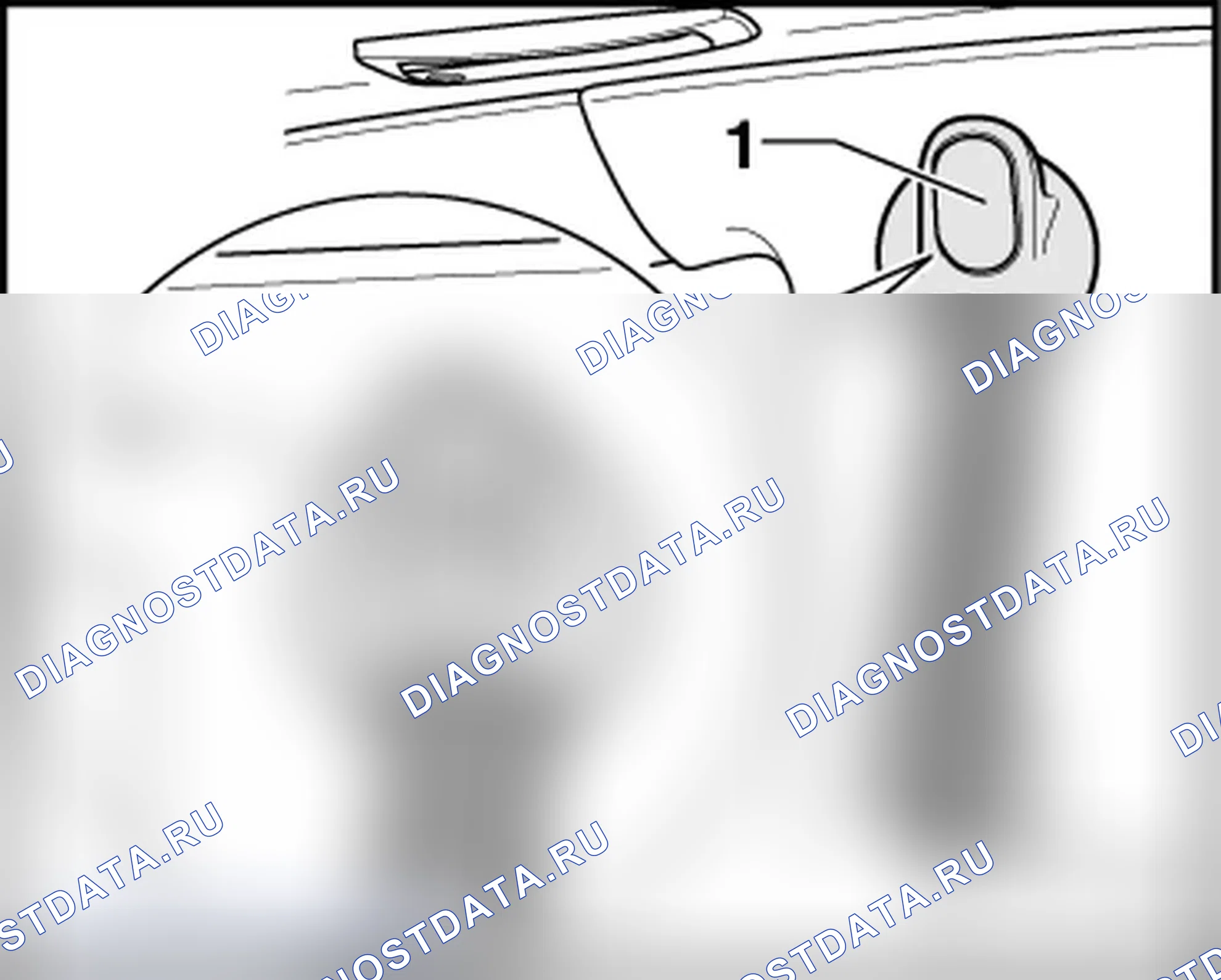 Рис. 44: УДЕРЖИВАЮЩАЯ ПЕТЛЯ. Volkswagen New Beetle A4 рестайлинг