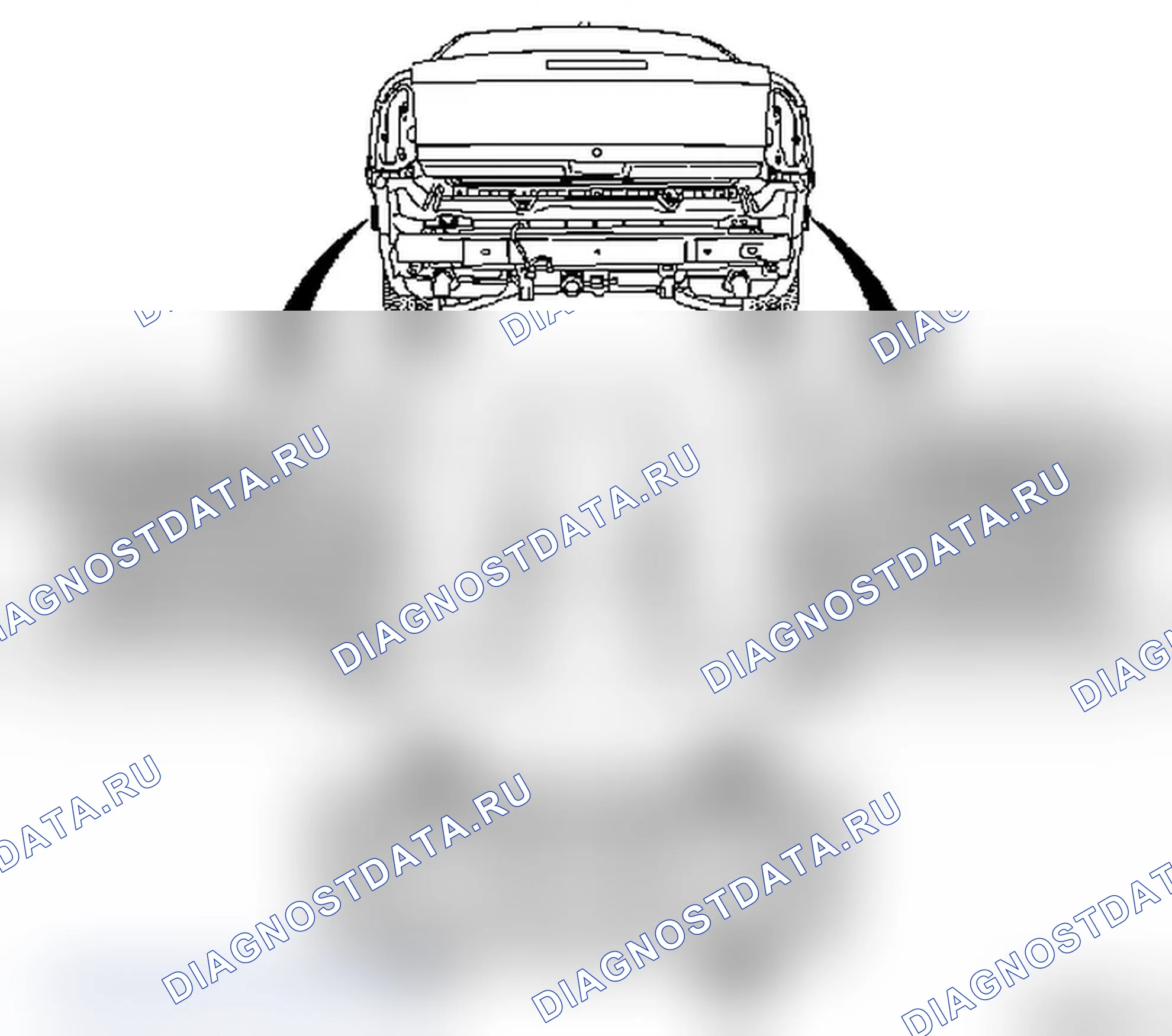 Демонтаж и монтаж вставки для удаления воздуха (модели F 68, F 69). Opel Signum I рестайлинг
