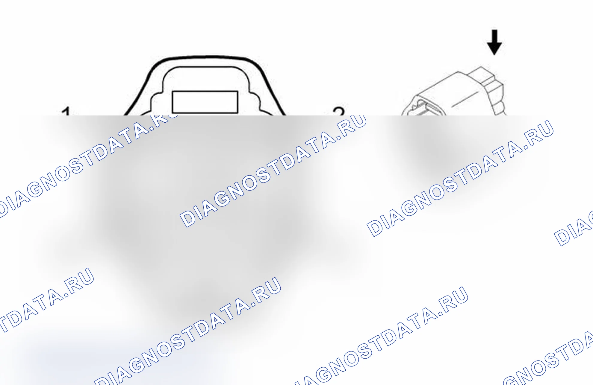 Рис. 447: Вспомогательный двигатель рулевого управления X2 (HP2). Chevrolet Tahoe III