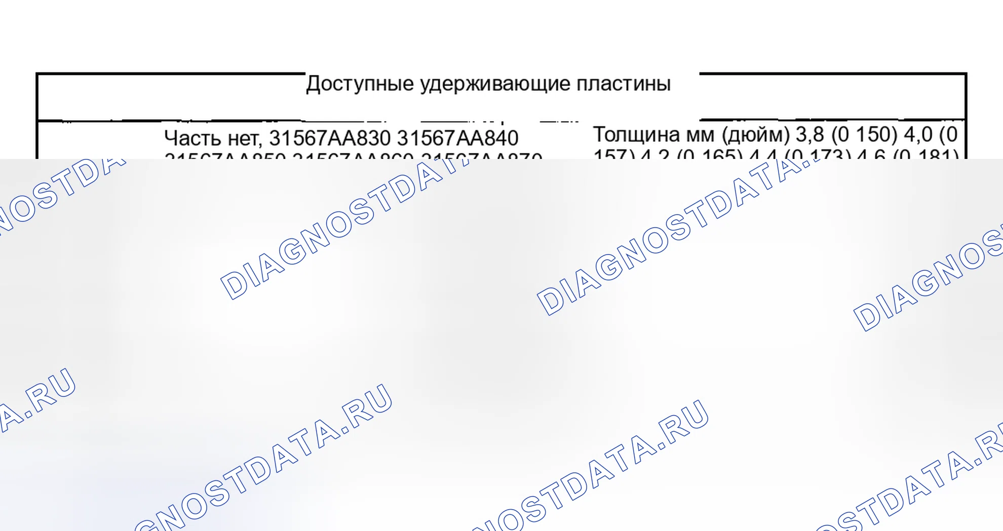 Рис. 402. Subaru Impreza GD/GC/GG рестайлинг