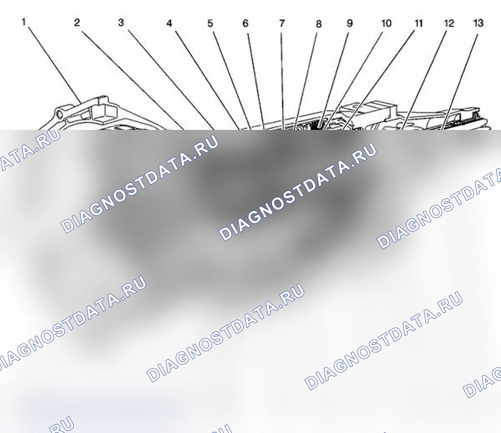 Рис. 182: Расположение компонентов. Chevrolet Silverado 1500 