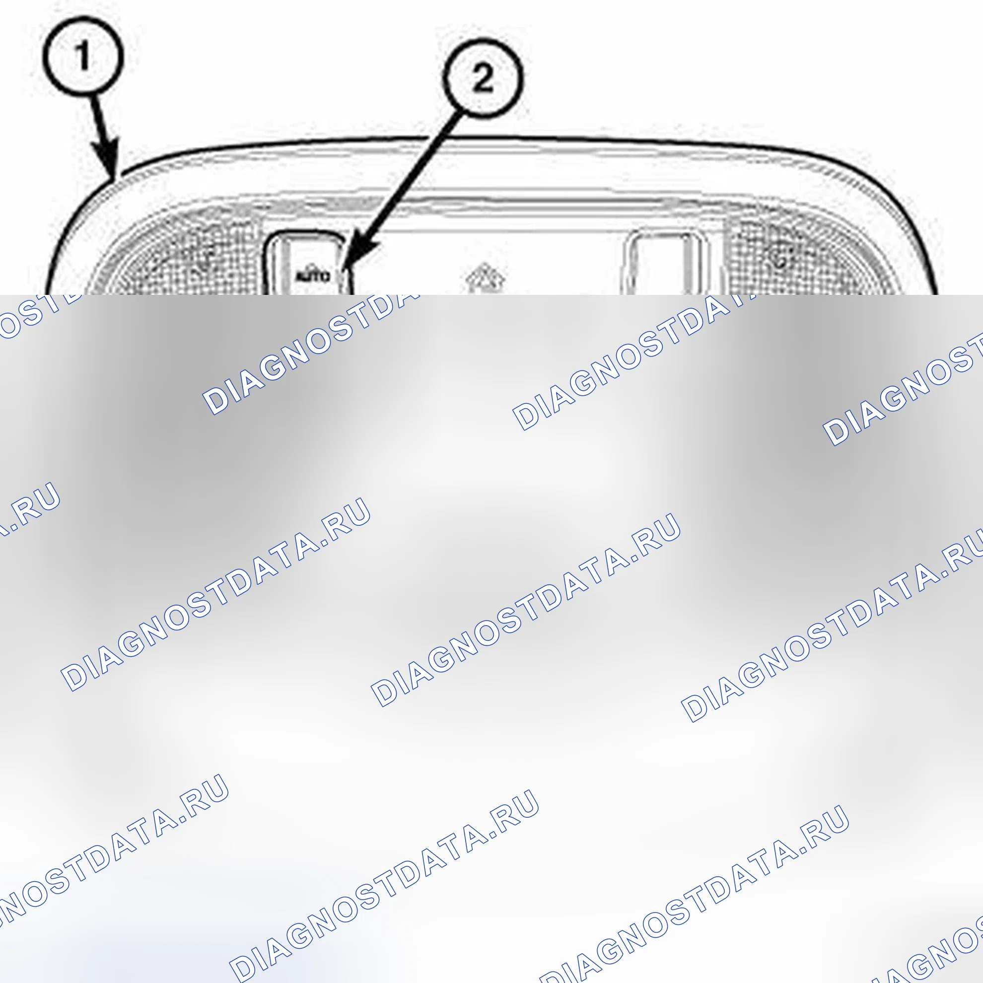 Рис. 4: ОПИСАНИЕ люка и складной верха кузова. Dodge Durango III