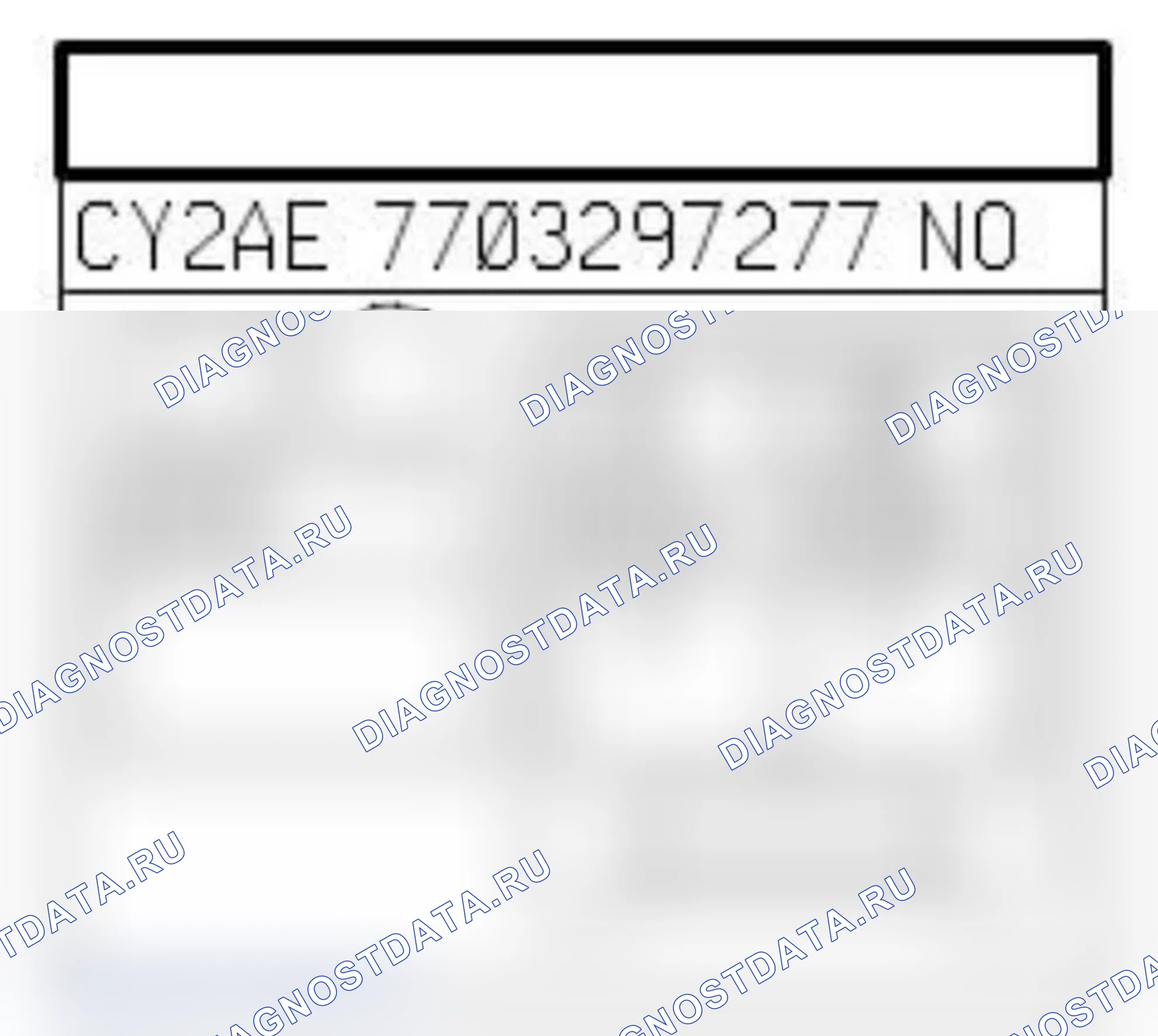 Распиновка разъёма 243 — Датчик уровня масла. Renault Megane III