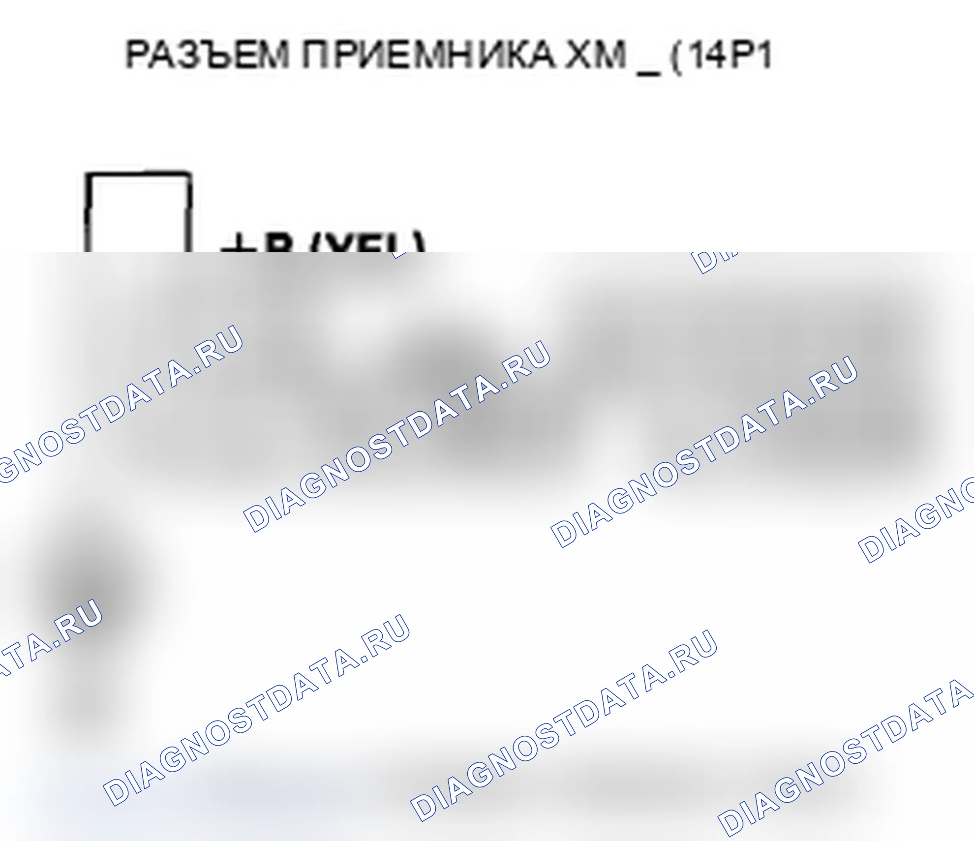 Рис. 405: Радиодисплей XM пуст и информация о станции не отображается (без навигации). Acura TL IV рестайлинг