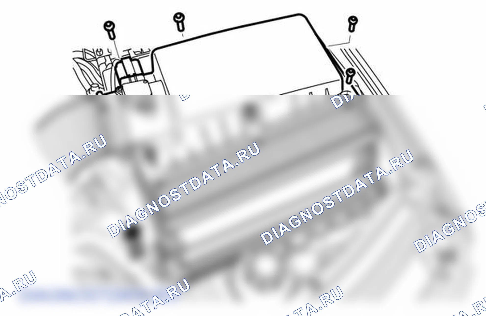 Рис. 12: ДЕМОНТАЖ. Land Rover Range Rover L322