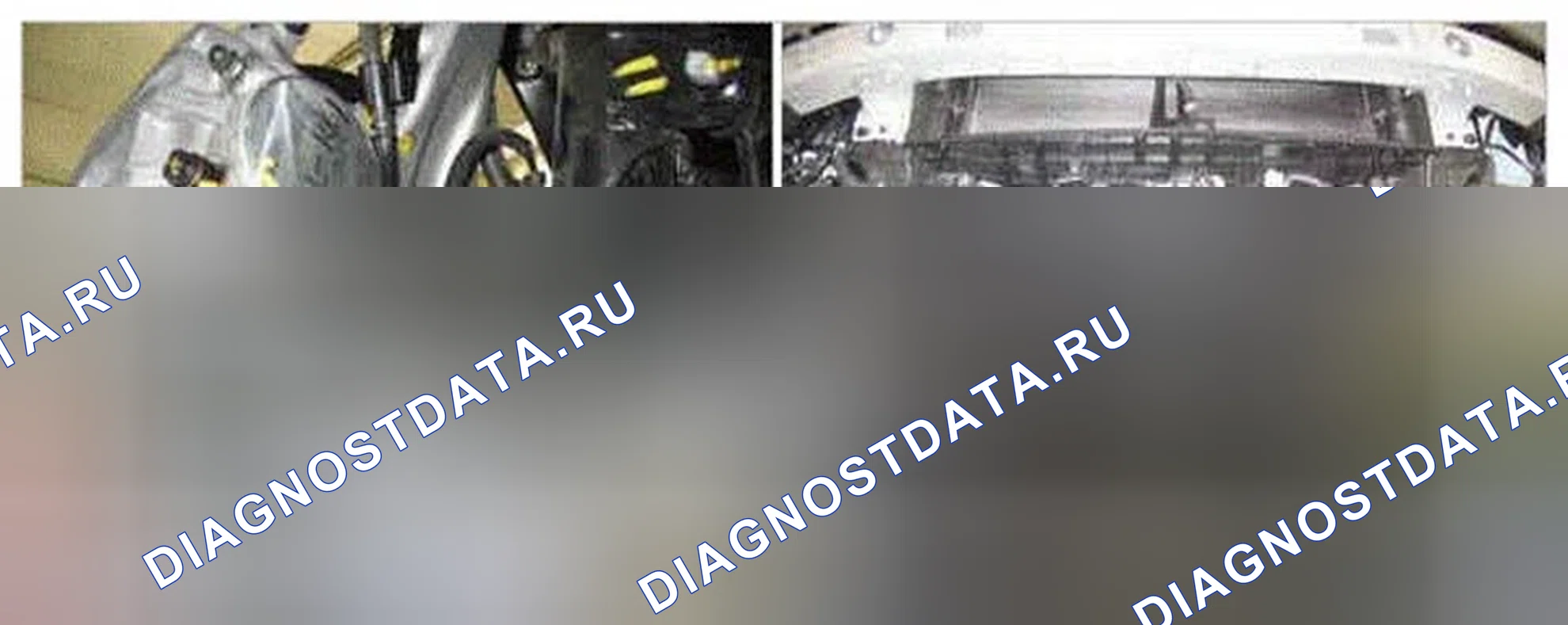 Рис. 175: Расположение компонентов. Hyundai Genesis I рестайлинг