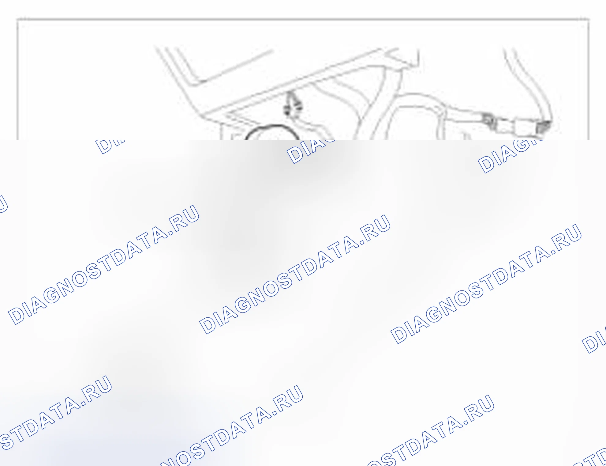 Рис. 24: Замена рукоятки разблокировки капота. BMW 6 серия F06/F13/F12